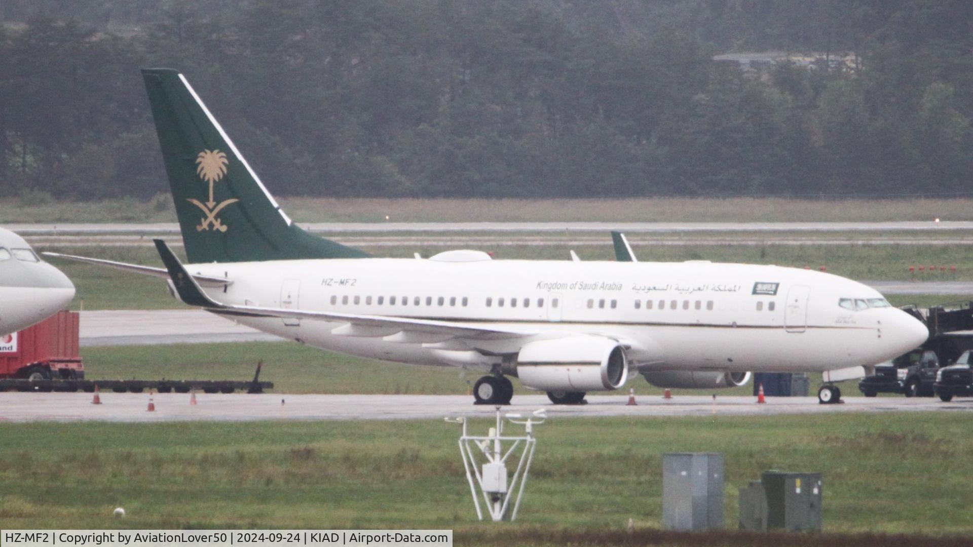 HZ-MF2, Boeing 737-7AJ  BBJ C/N 33499, Kingdom of Saudi Arabia 737 BBJ