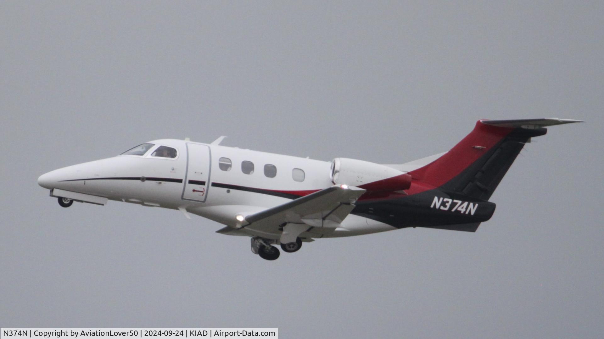 N374N, 2013 Embraer EMB-500 Phenom 100 C/N 50000311, Nicholas Air Phenom 100