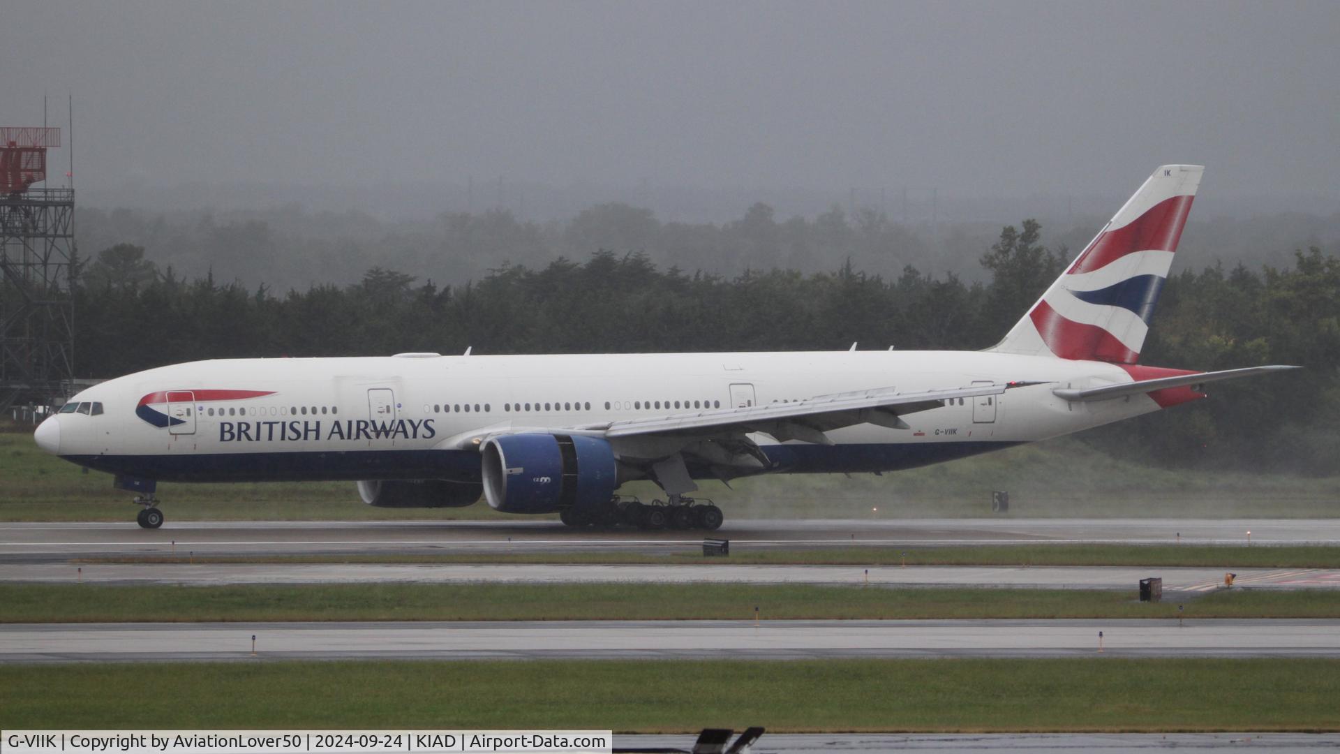 G-VIIK, 1998 Boeing 777-236/ER C/N 28840, British 772