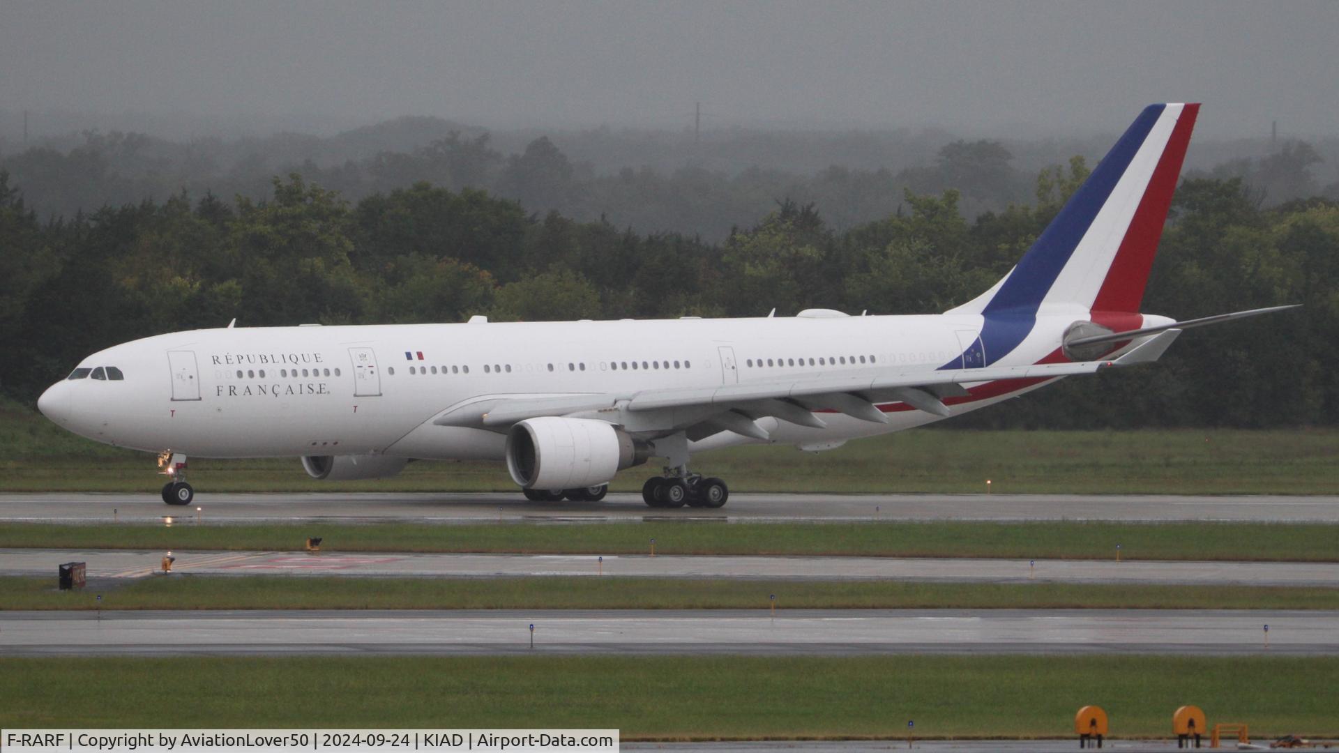 F-RARF, 1999 Airbus A330-223 C/N 240, French Air Force A332
