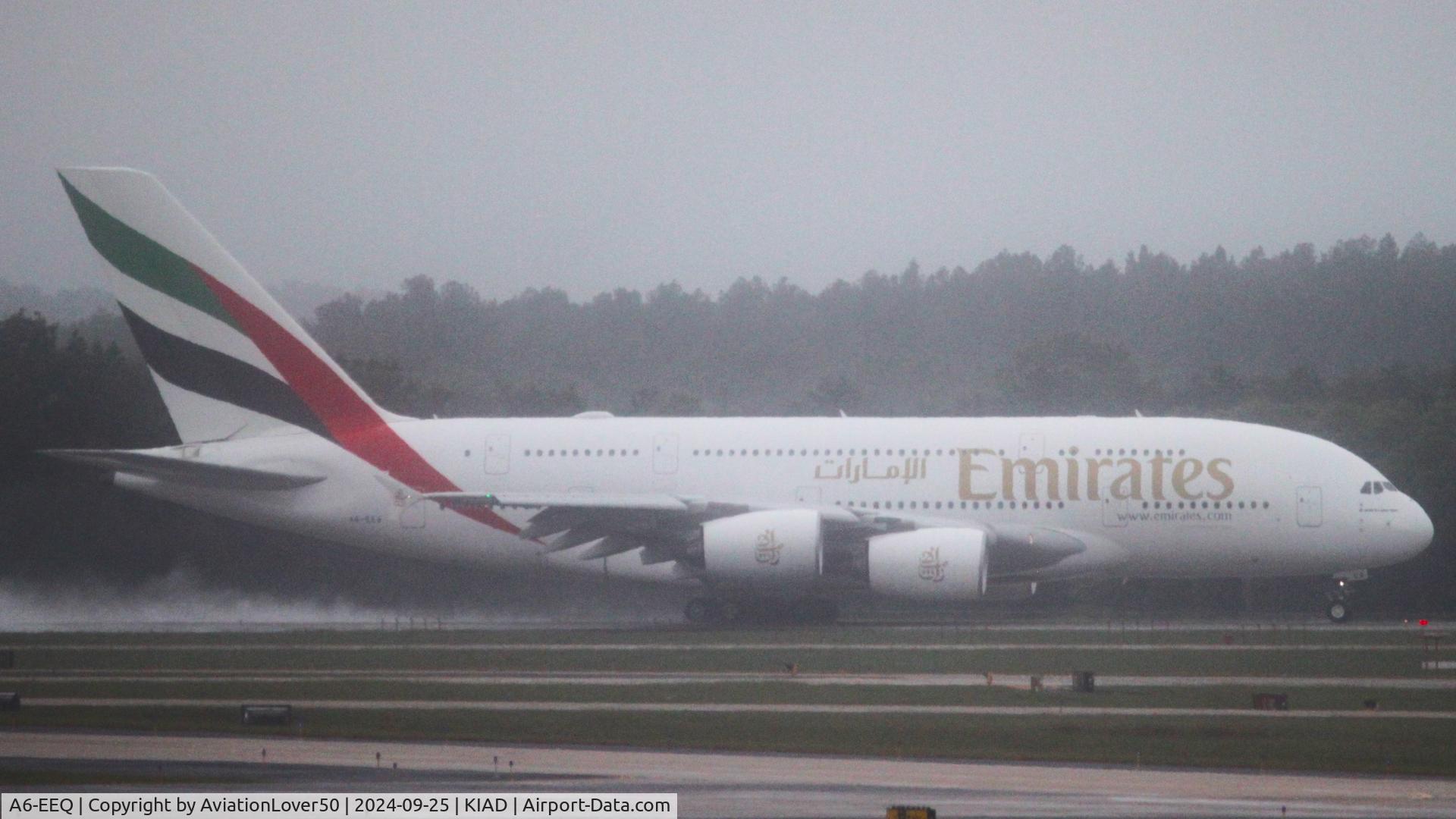 A6-EEQ, 2013 Airbus A380-861 C/N 141, Emirates A380