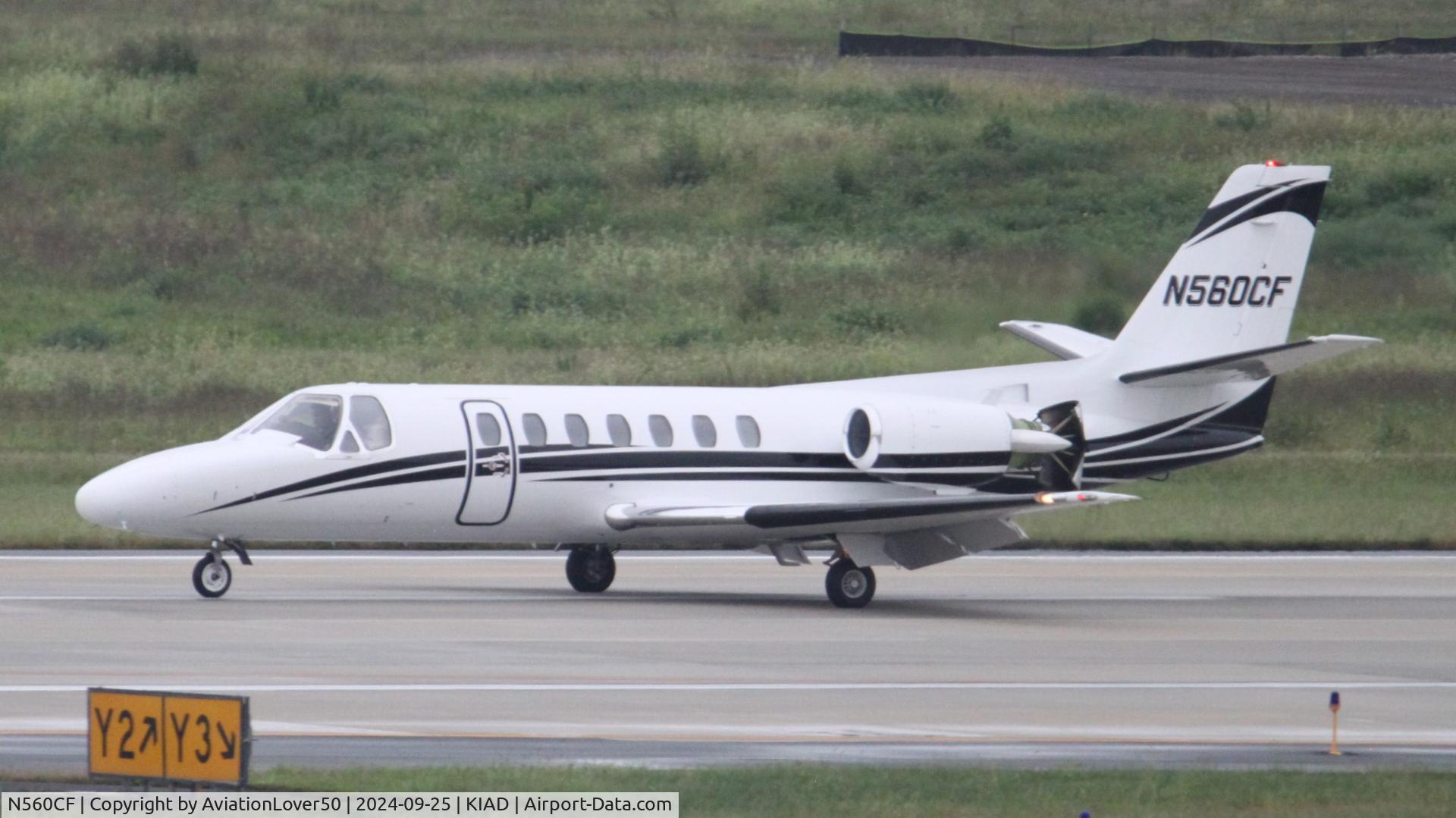 N560CF, 1990 Cessna 560 Citation V C/N 560-0040, Citation V