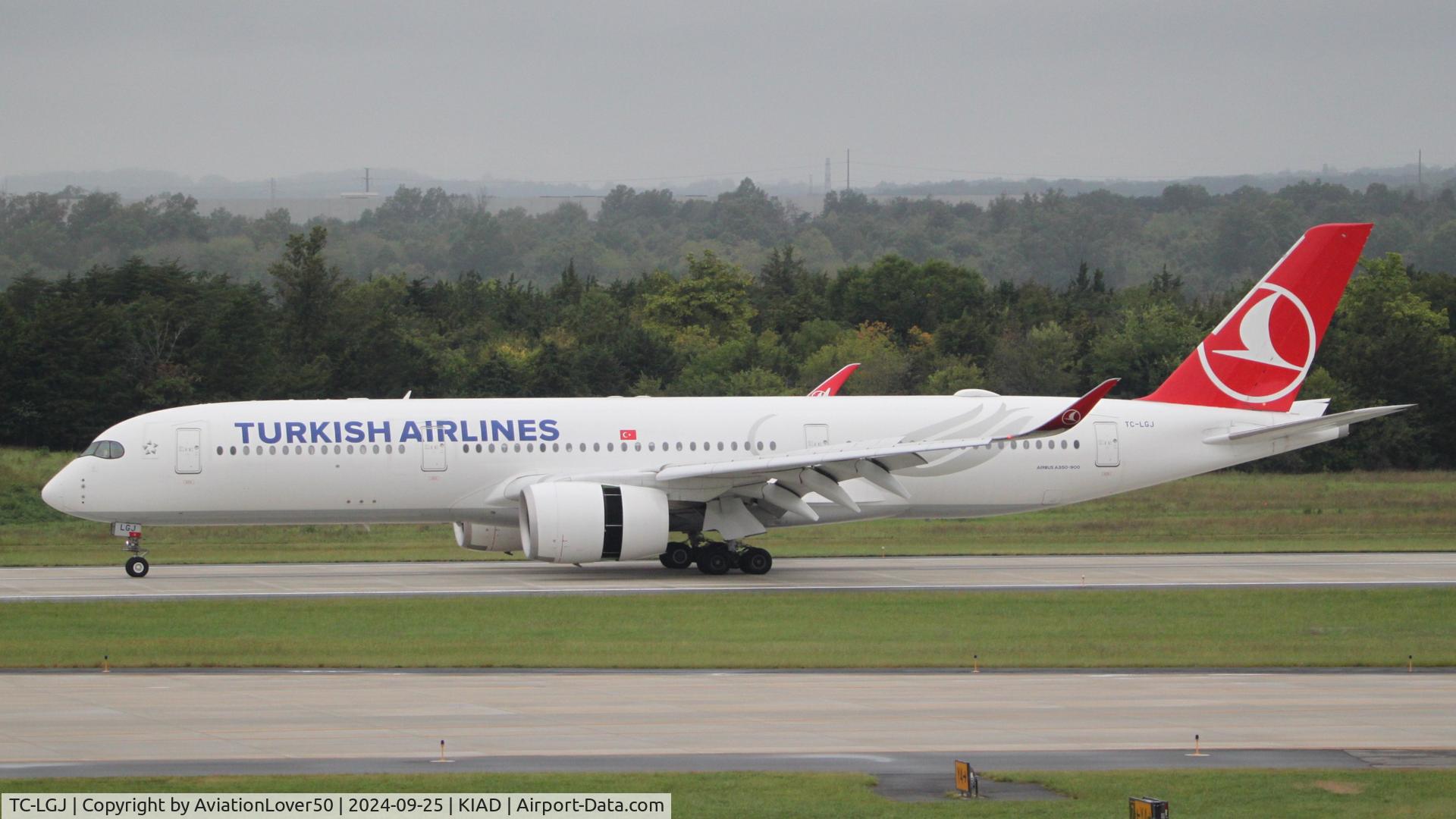 TC-LGJ, 2021 Airbus A350-941 C/N 463, Turkish A359