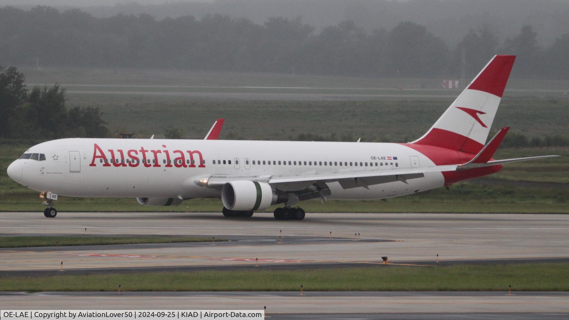 OE-LAE, 2000 Boeing 767-3Z9/ER C/N 30383, Austrian 763