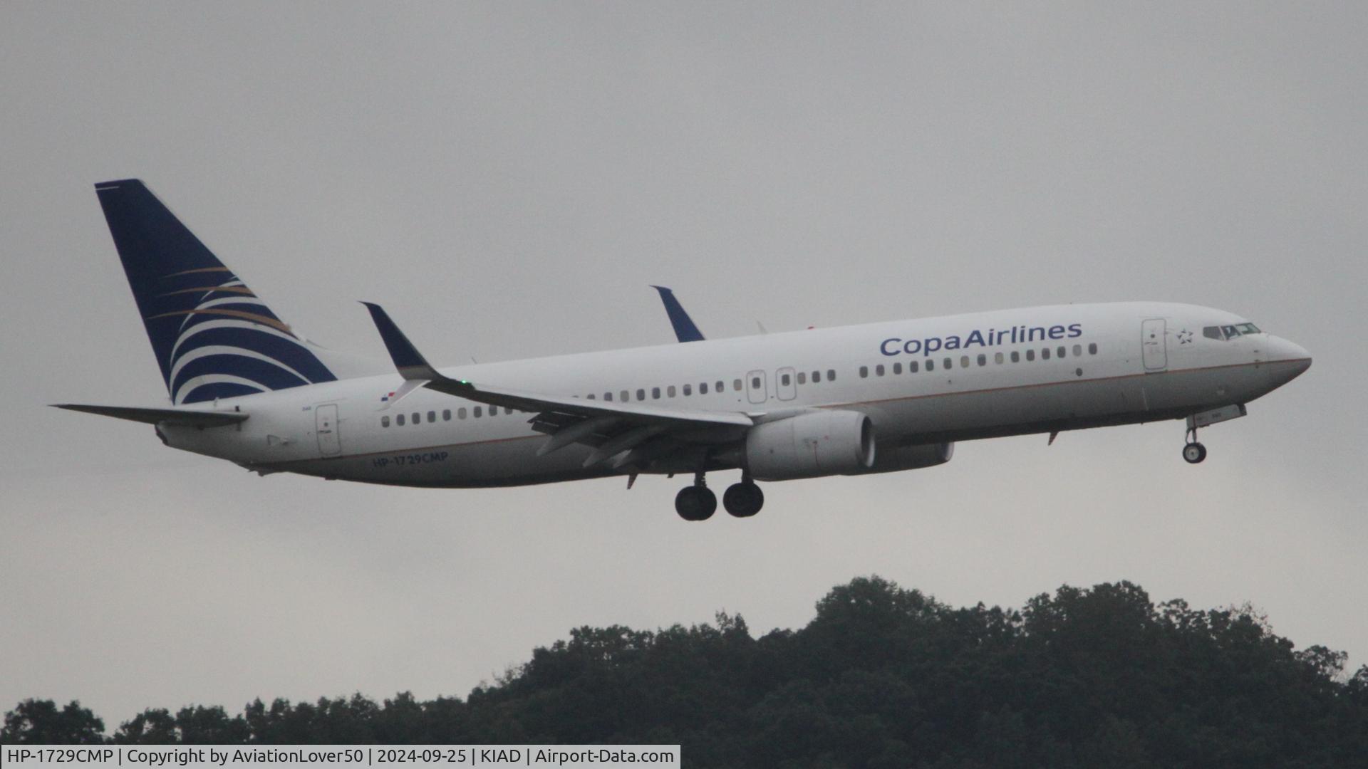 HP-1729CMP, 2012 Boeing 737-8V3 C/N 41088, Copa 738