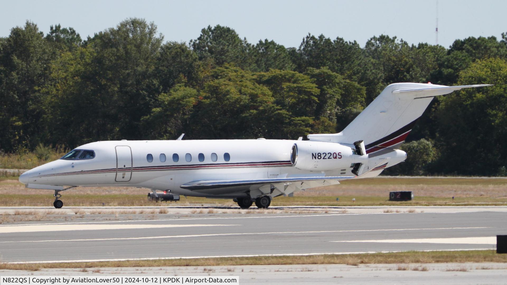 N822QS, 2021 Cessna 700 C/N 700-0060, NetJets Citation Longitude