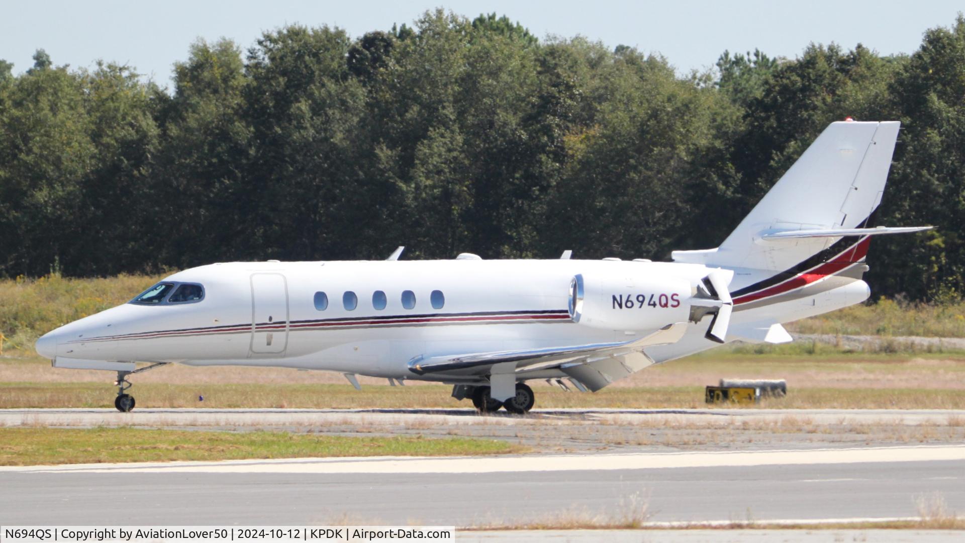 N694QS, 2019 Cessna 680A C/N 680A0226, NetJets Citation Latitude