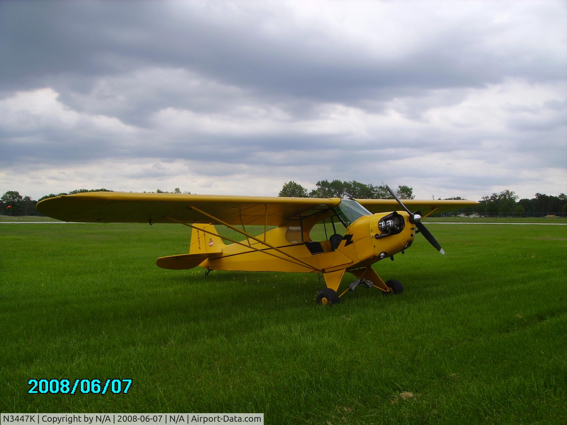 N3447K, 1946 Piper J3C-65 Cub C/N 22140, Photo of aircraft N3447K