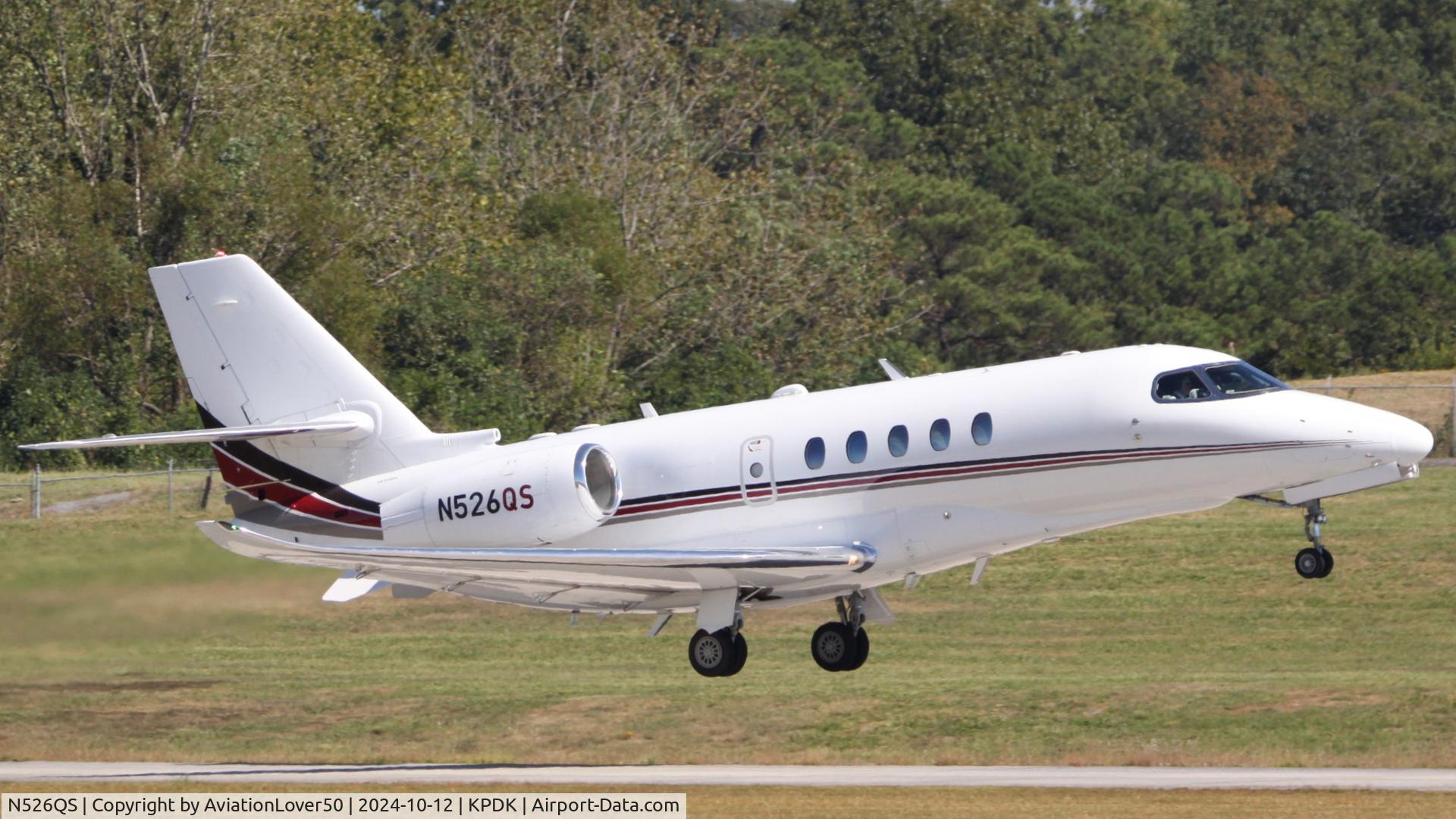 N526QS, 2017 Cessna 680A Citation Latitude C/N 680A0068, NetJets Citation Latitude