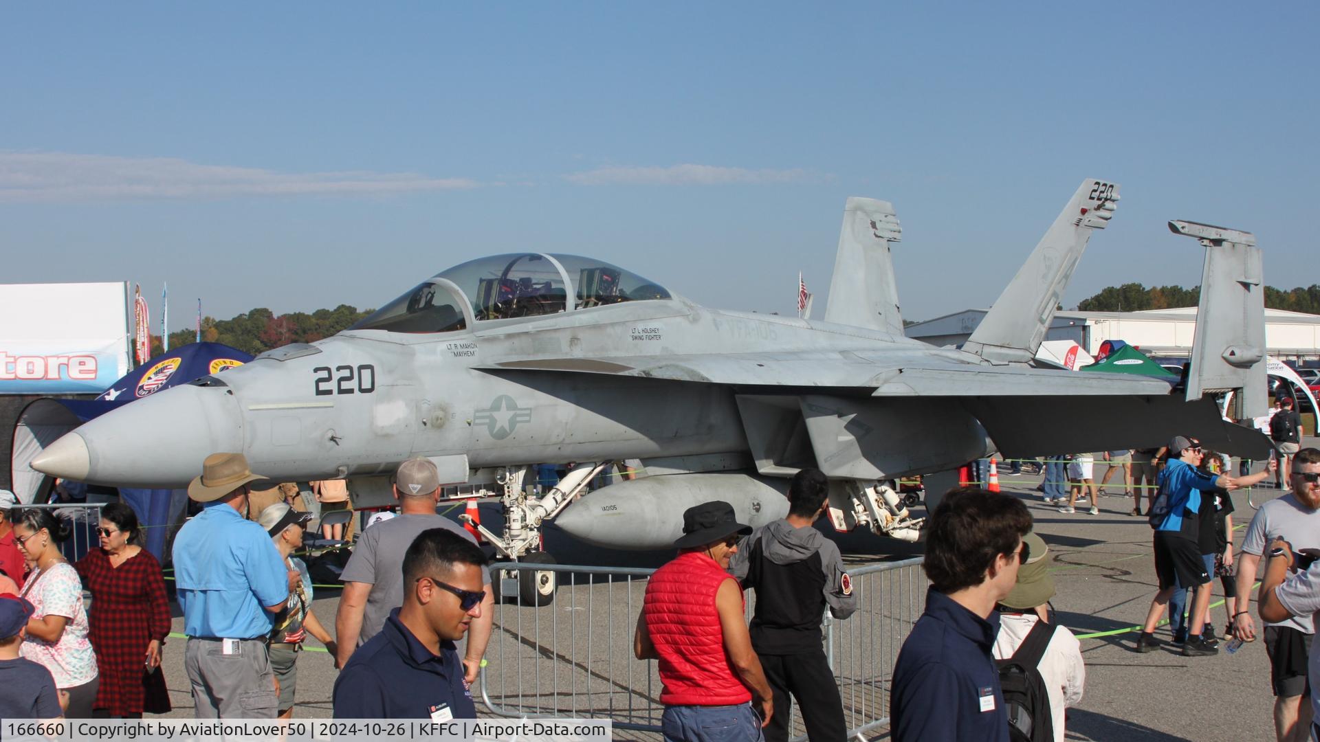 166660, Boeing F/A-18F Super Hornet C/N F138, F/A-18F