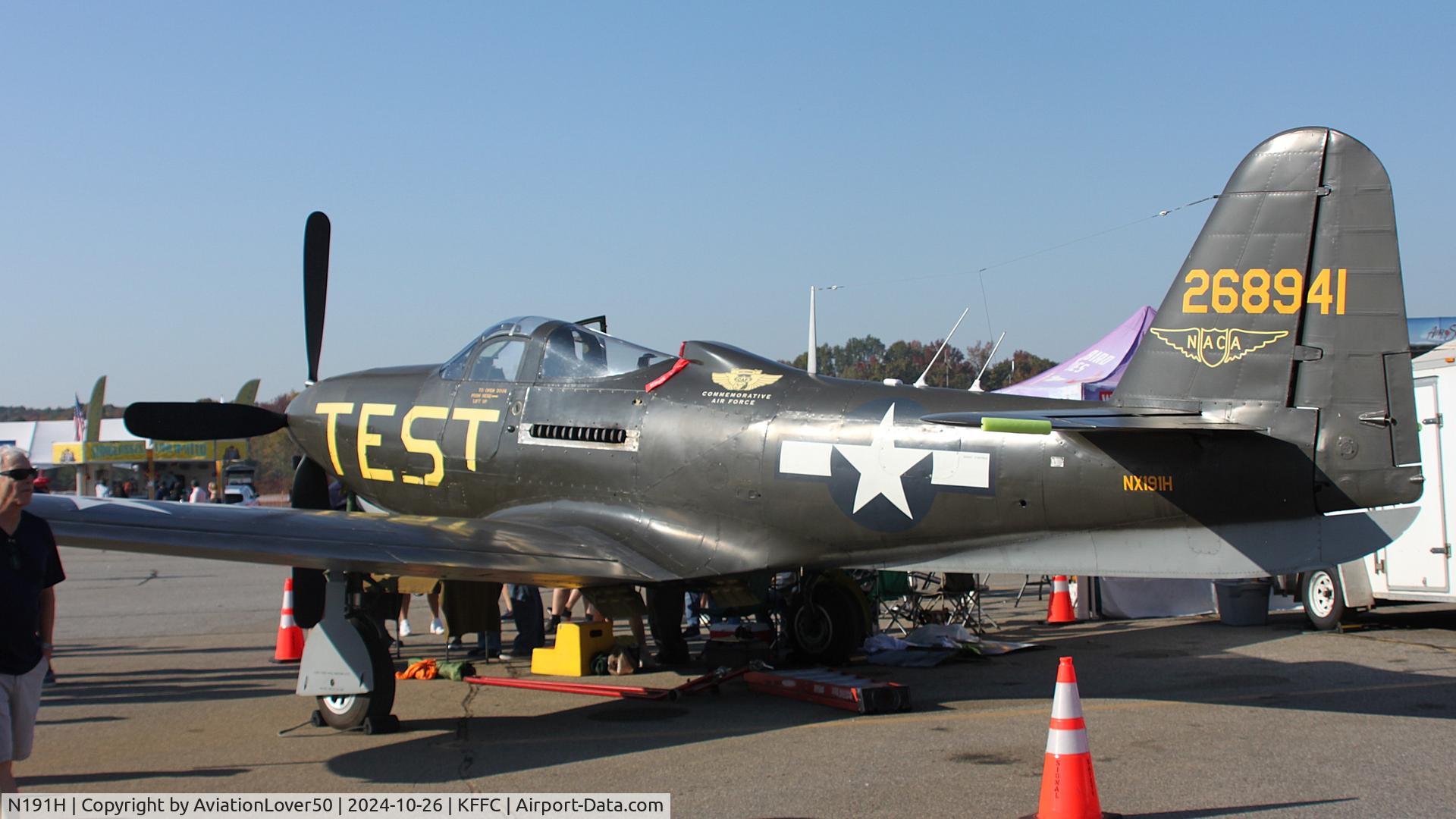 N191H, 1944 Bell P-63A-6-BE Kingcobra C/N 33-11, P-63A