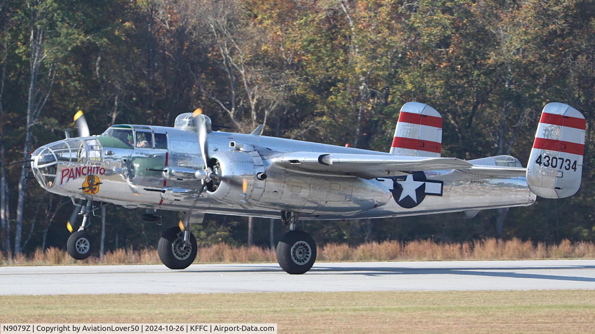 N9079Z, 1944 North American TB-25N Mitchell C/N 108-34009, TB-25N 