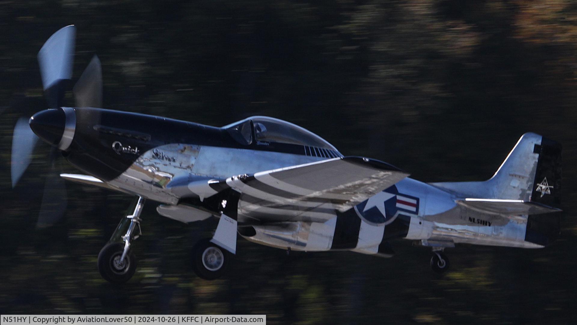 N51HY, 1944 North American P-51D Mustang C/N 124-48192, P-51D 