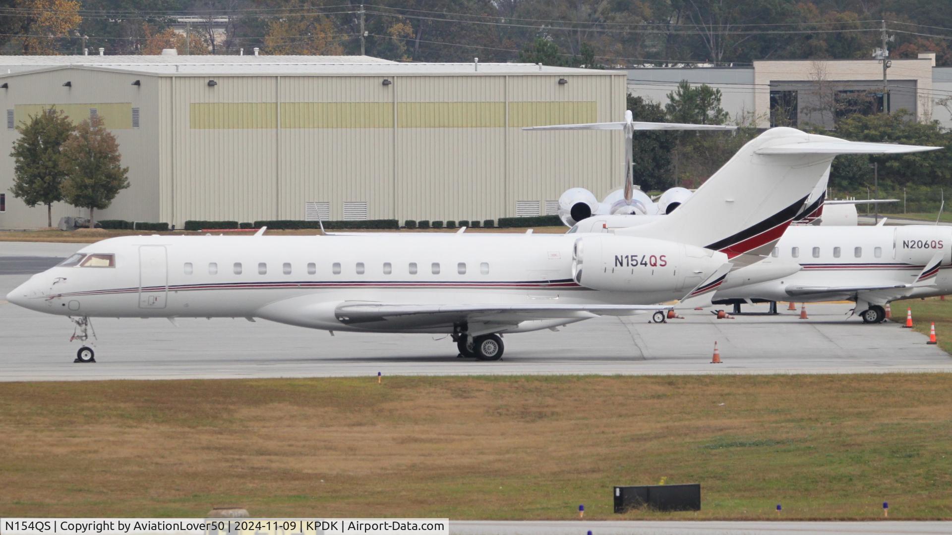 N154QS, Bombardier BD-700-1A10 Global Express 6000 C/N 9804, NetJets Global 6000