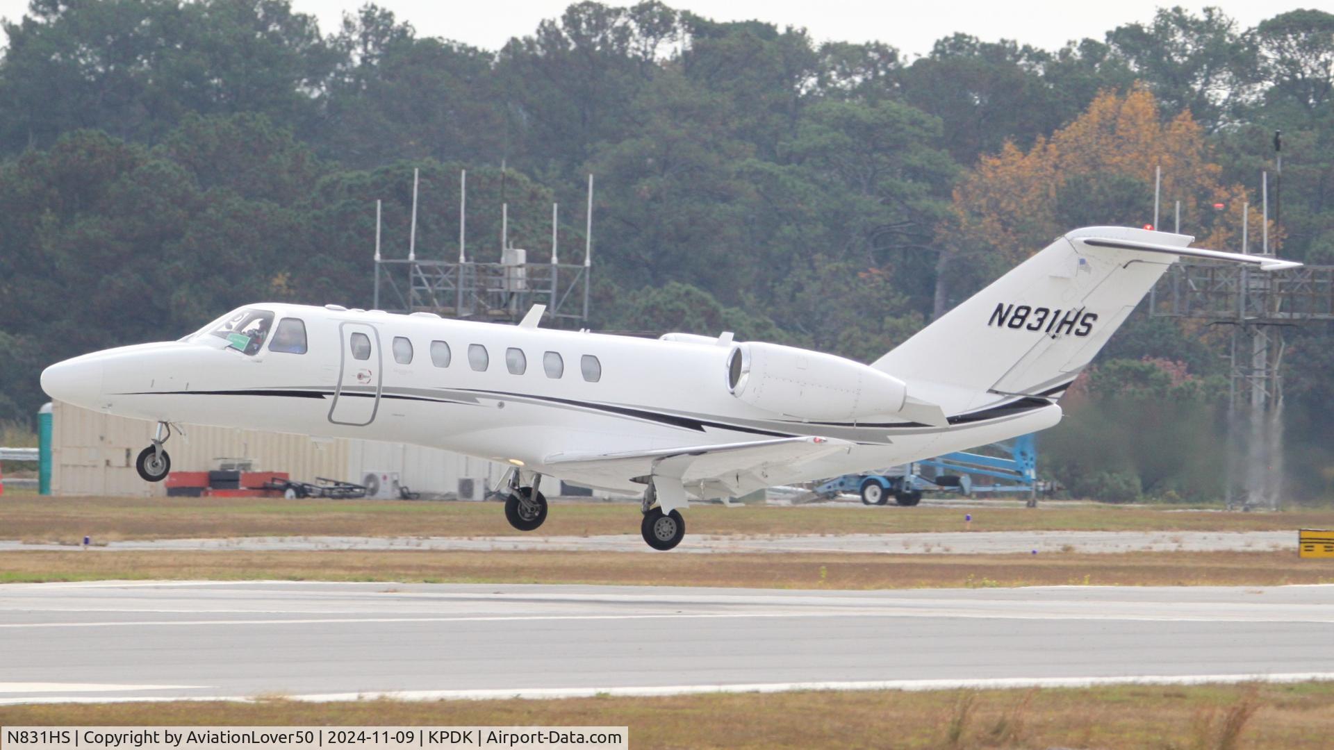 N831HS, 2008 Cessna 525B CitationJet CJ3 C/N 525B-0216, Mountain Aviation CJ3