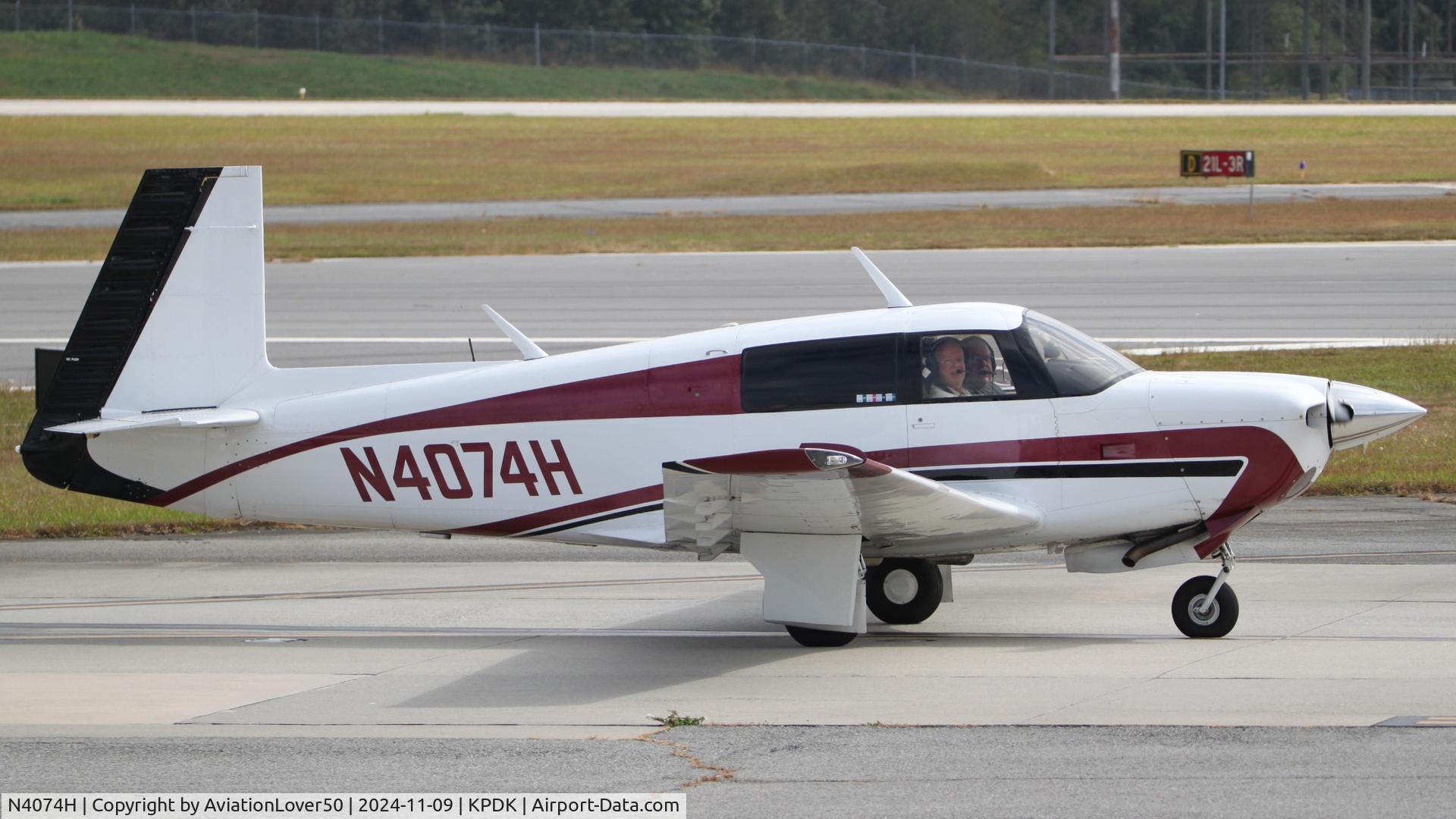 N4074H, 1980 Mooney M20J 201 C/N 24-1053, M20J Allegro