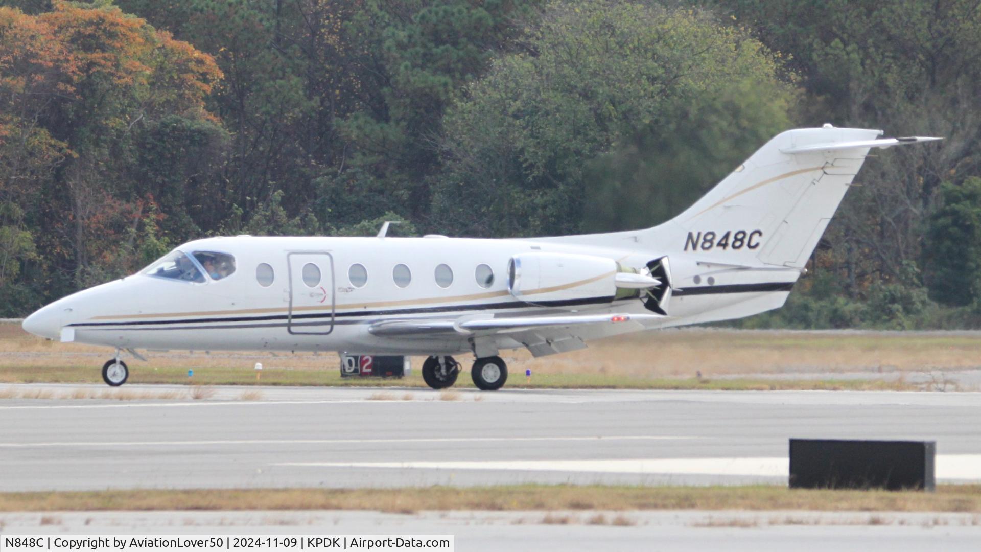 N848C, 1989 Beech 400 Beechjet C/N RJ-63, Hawker 400