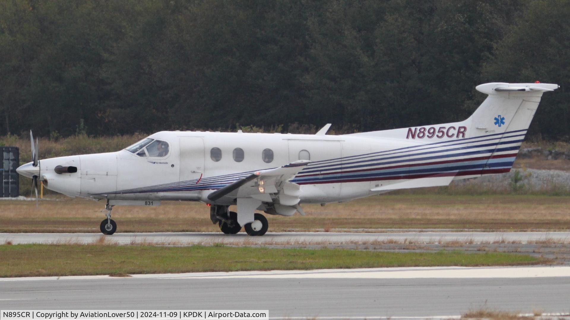 N895CR, 2007 Pilatus PC-12/47 C/N 831, AirLife FL PC-12/47