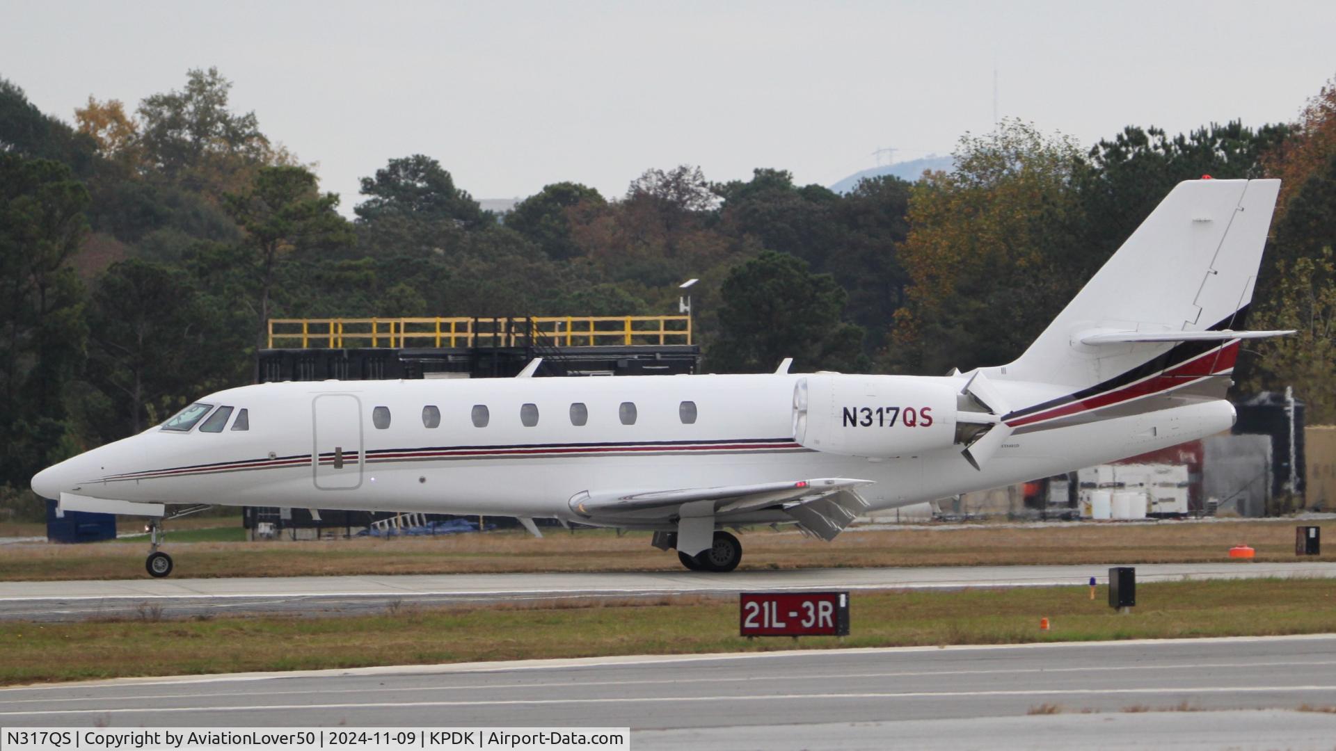 N317QS, 2007 Cessna 680 Citation Sovereign C/N 680-0160, NetJets Citation Sovereign