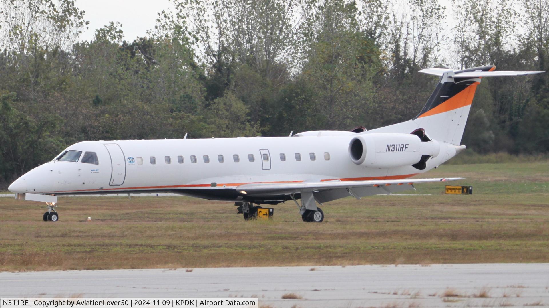 N311RF, 2003 Embraer ERJ-135LR (EMB-135LR) C/N 145687, RVR Charter ERJ-135
