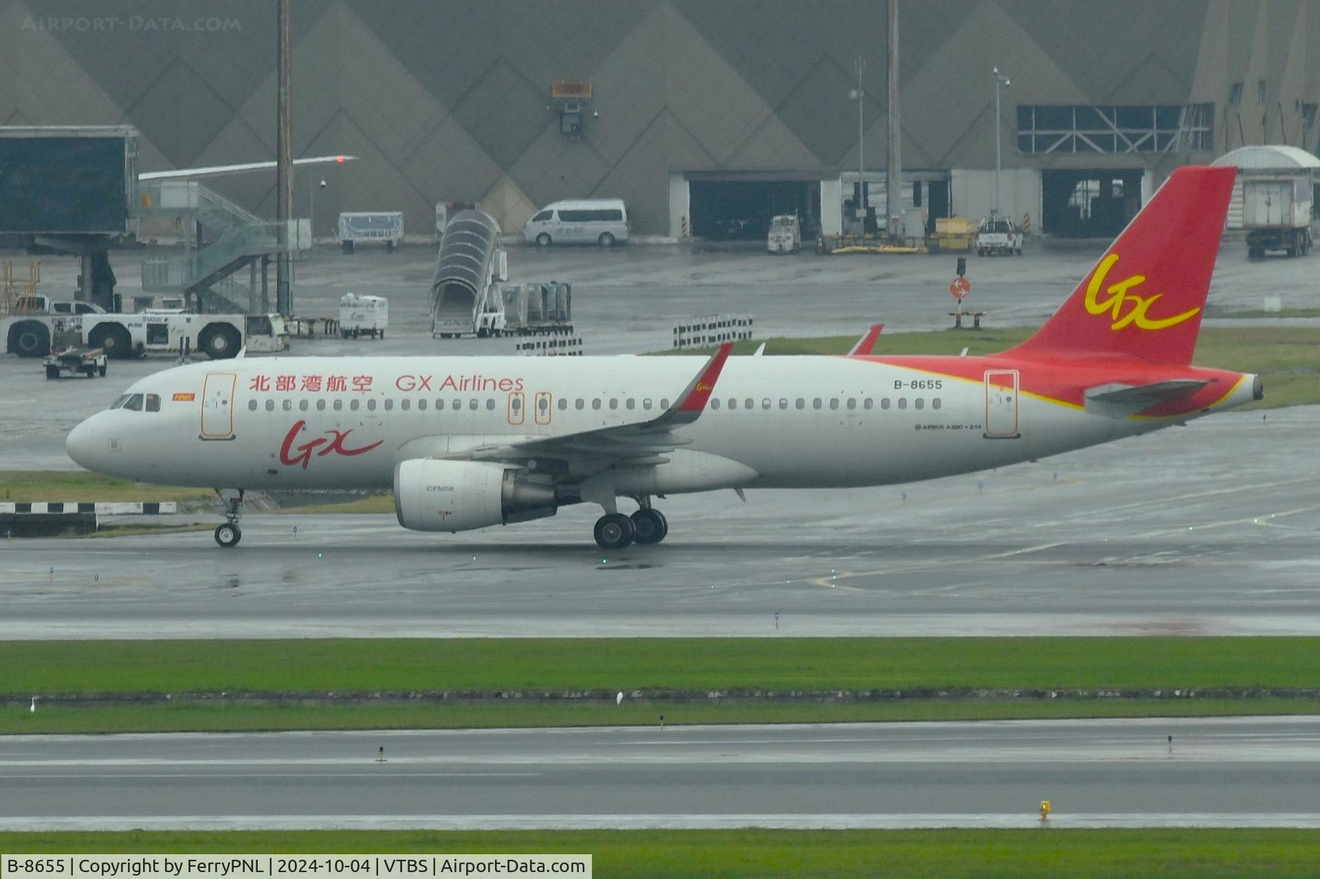B-8655, 2014 Airbus A320-214(WL) C/N 6215, GX Airlines A320