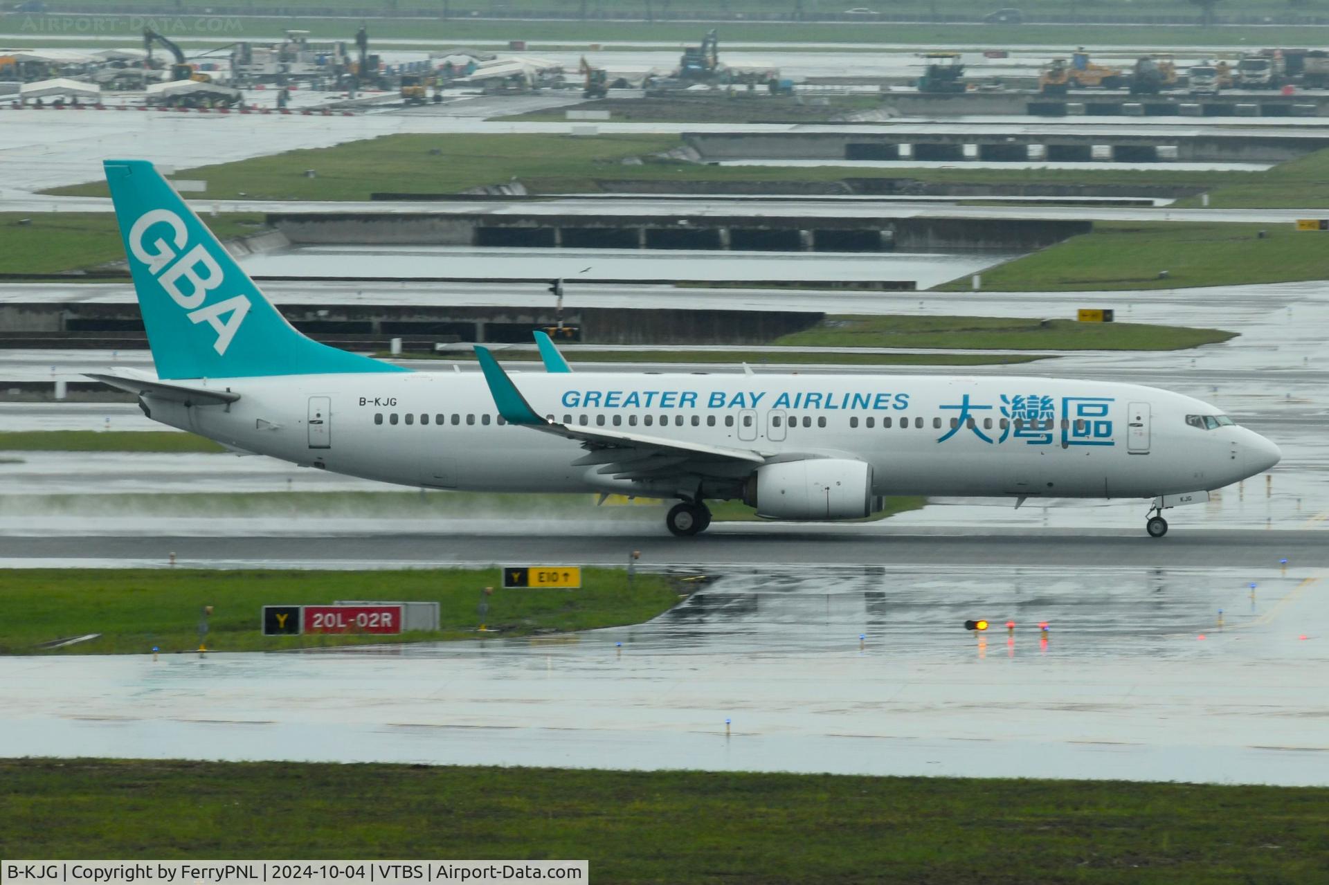 B-KJG, 2015 Boeing 737-83Z(WL) C/N 61270, Arrival of GBA B738