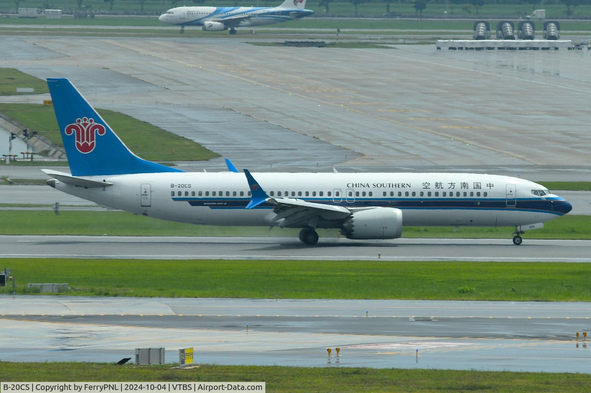 B-20CS, 2019 Boeing 737-8 MAX C/N 63285, China Southern B738Max