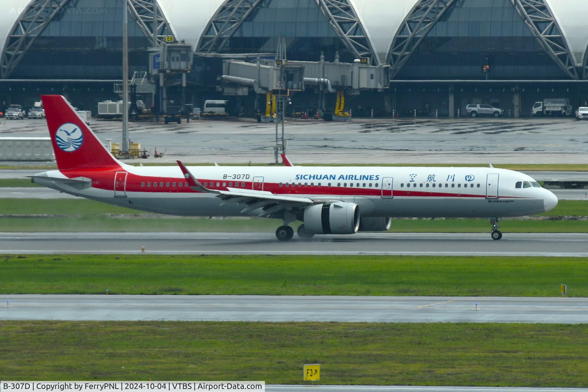 B-307D, 2019 Airbus A321-271N C/N 8744, Sichan A321Neo