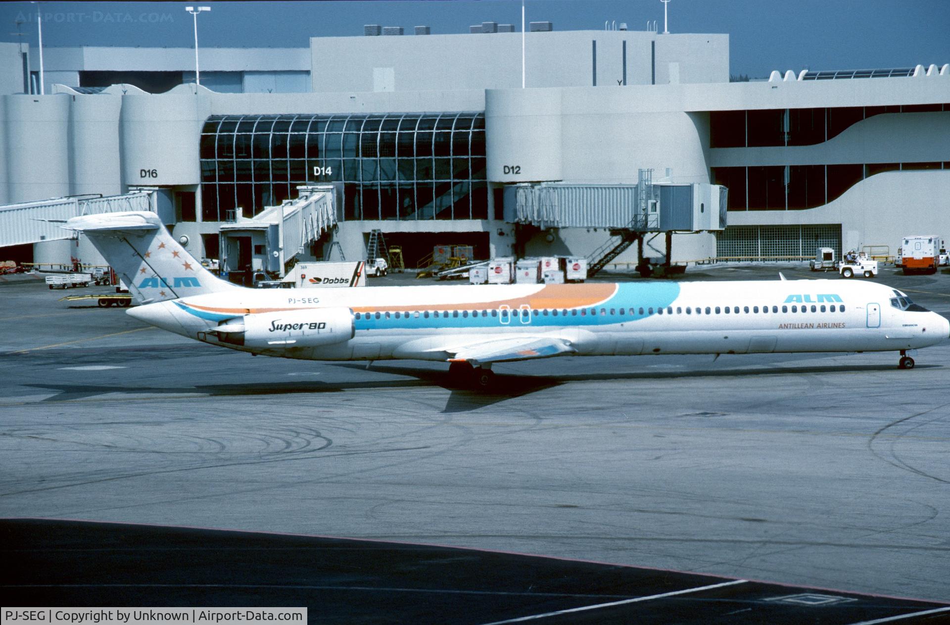 PJ-SEG, 1982 McDonnell Douglas MD-82 (DC-9-82) C/N 49124, Unknown