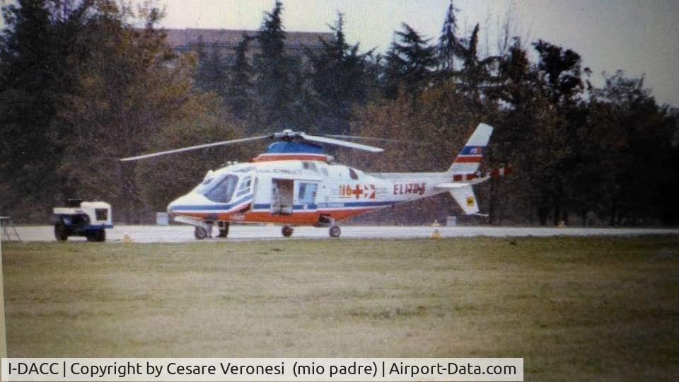 I-DACC, 1982 Agusta A 109A II C/N 7274, A109 MKII '7274' I-DACC 1986 Elitos, Ospedale Maggiore Bologna Italy