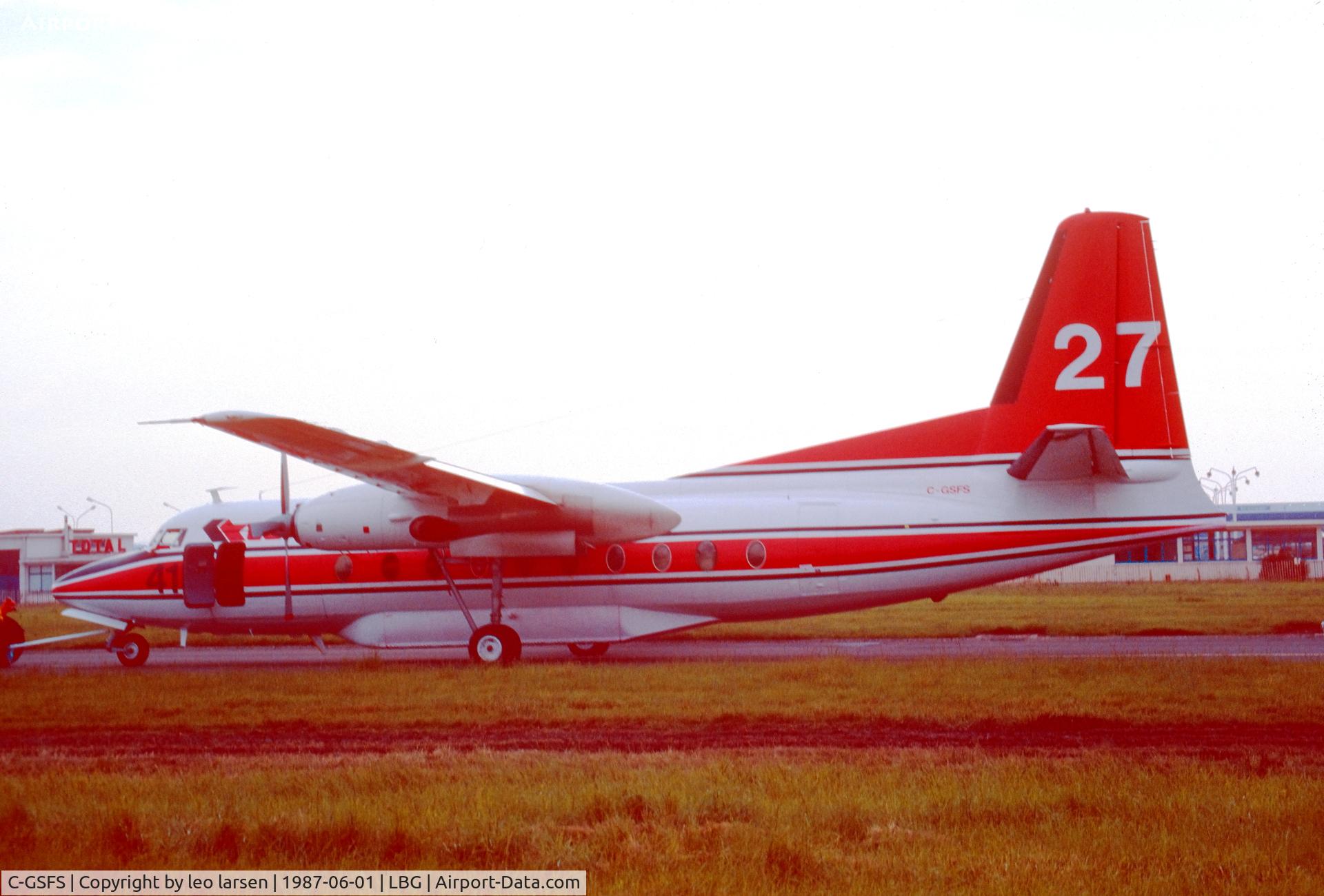 C-GSFS, 1978 Cessna 152 C/N 15282234, Paris LBG 6.1987