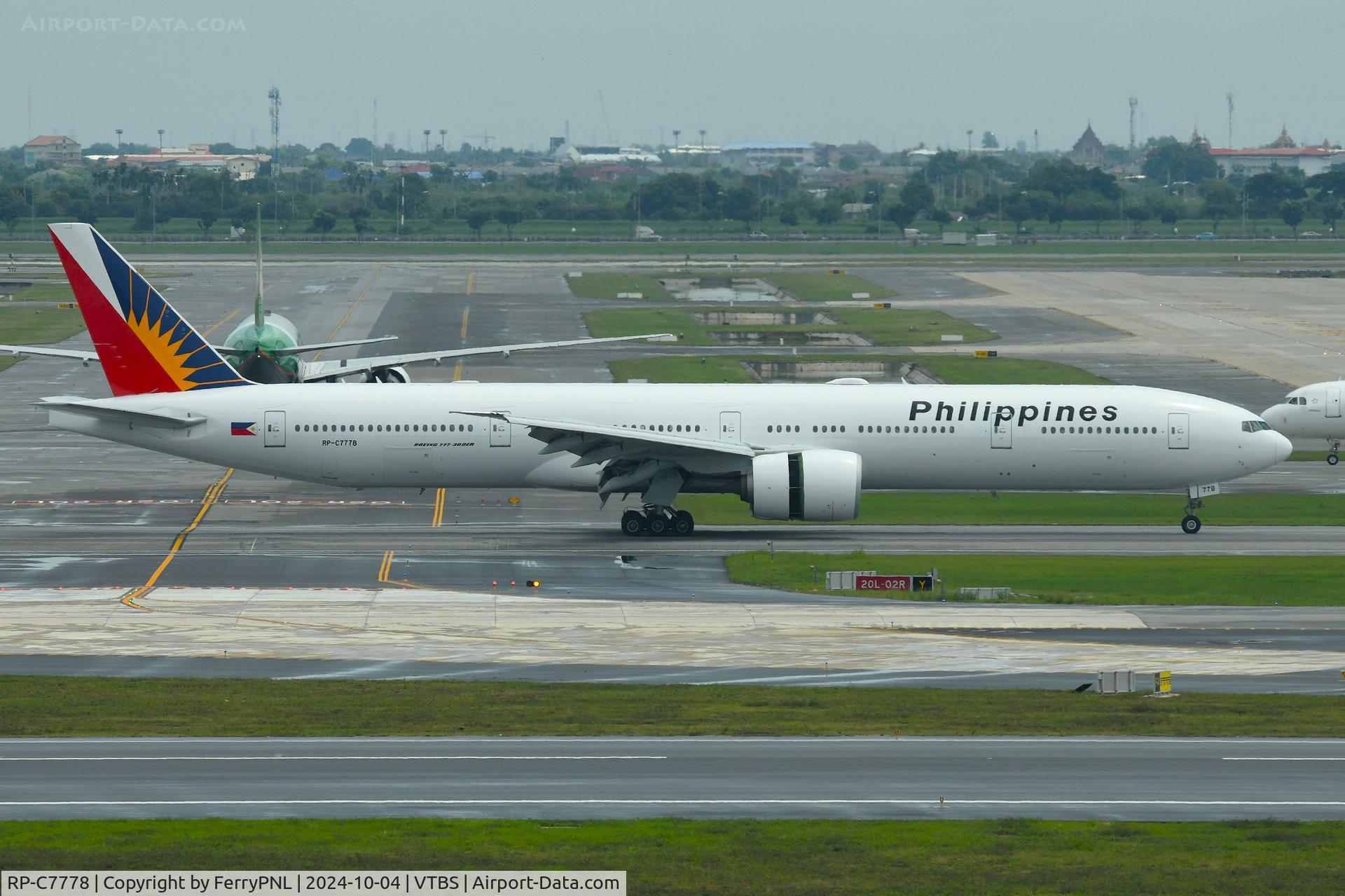 RP-C7778, 2016 Boeing 777-300 C/N 61730, Arrival of Philippine Airlines B773
