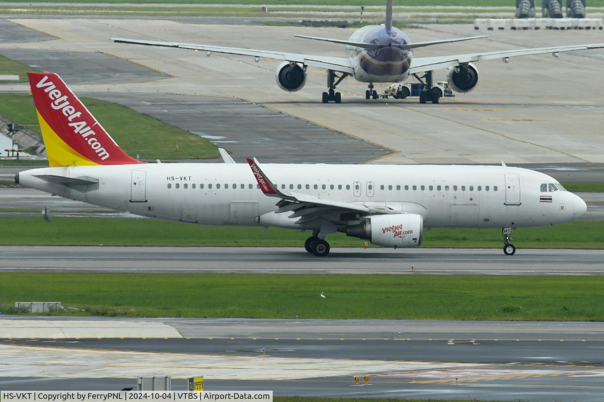 HS-VKT, Airbus A320-214 C/N 05879, Vietjet Thailand A320 arriving