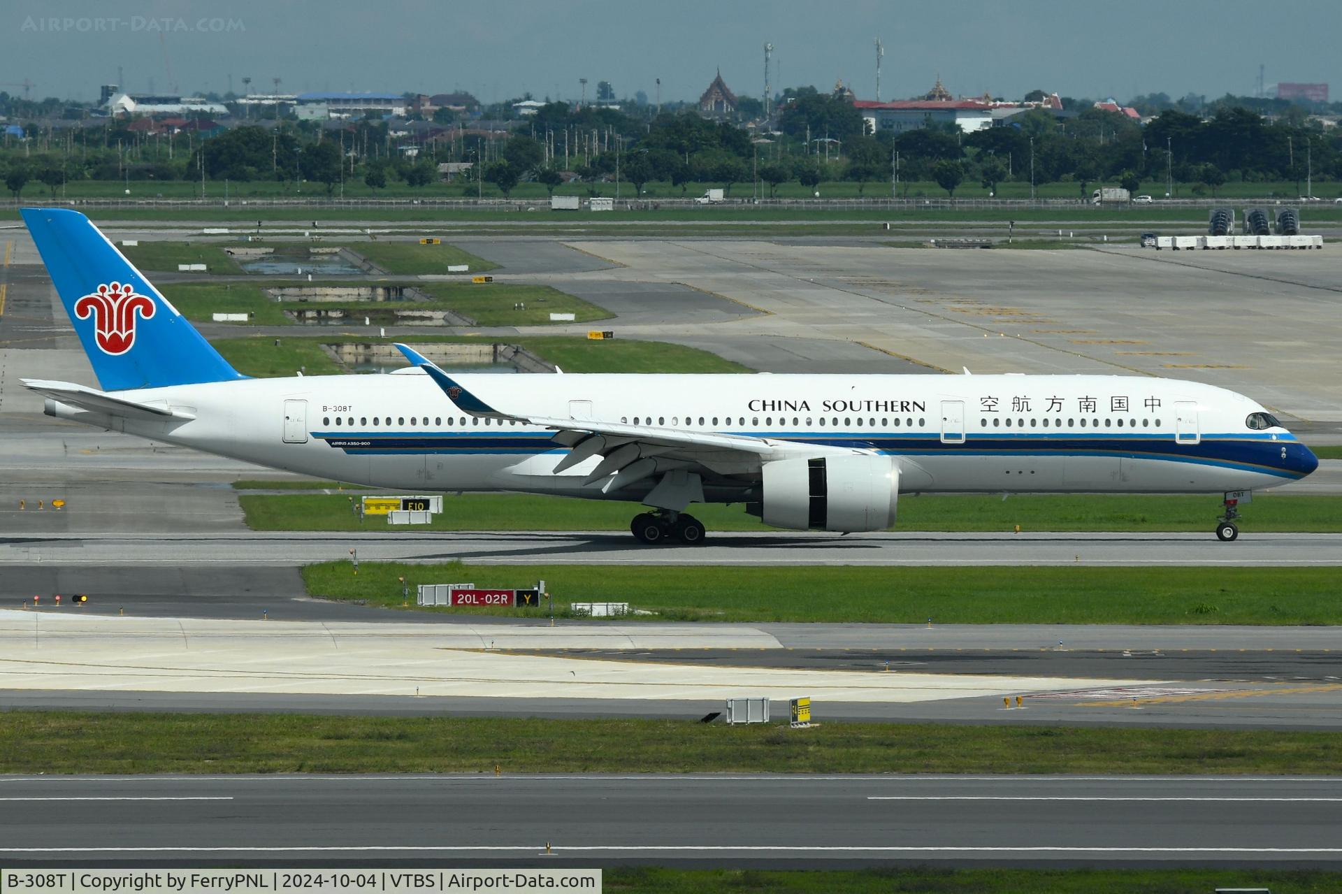 B-308T, 2019 Airbus A350-941 C/N 318, China Southern A359 landing