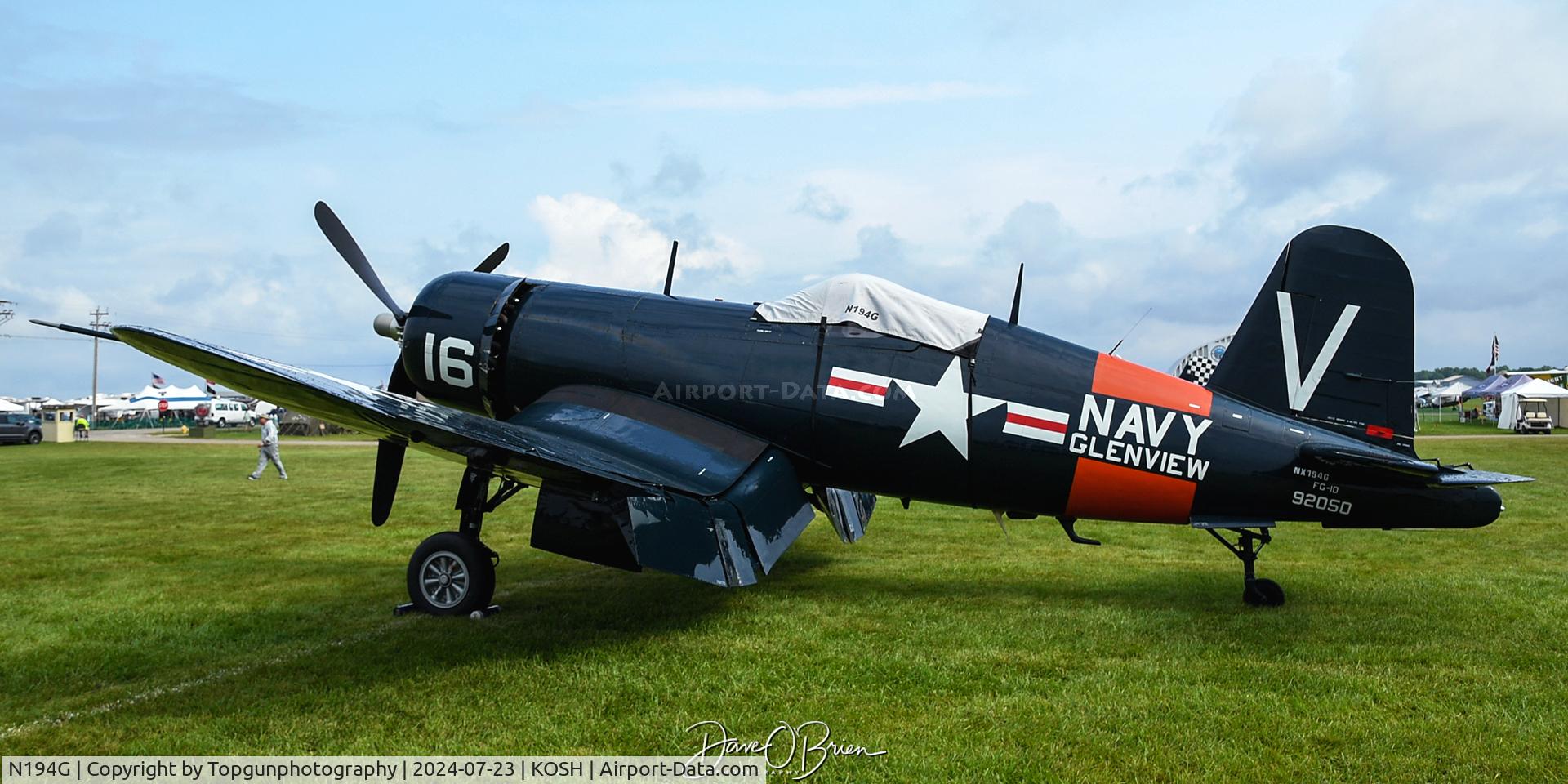 N194G, Goodyear FG-1D Corsair C/N 3311, Glenview