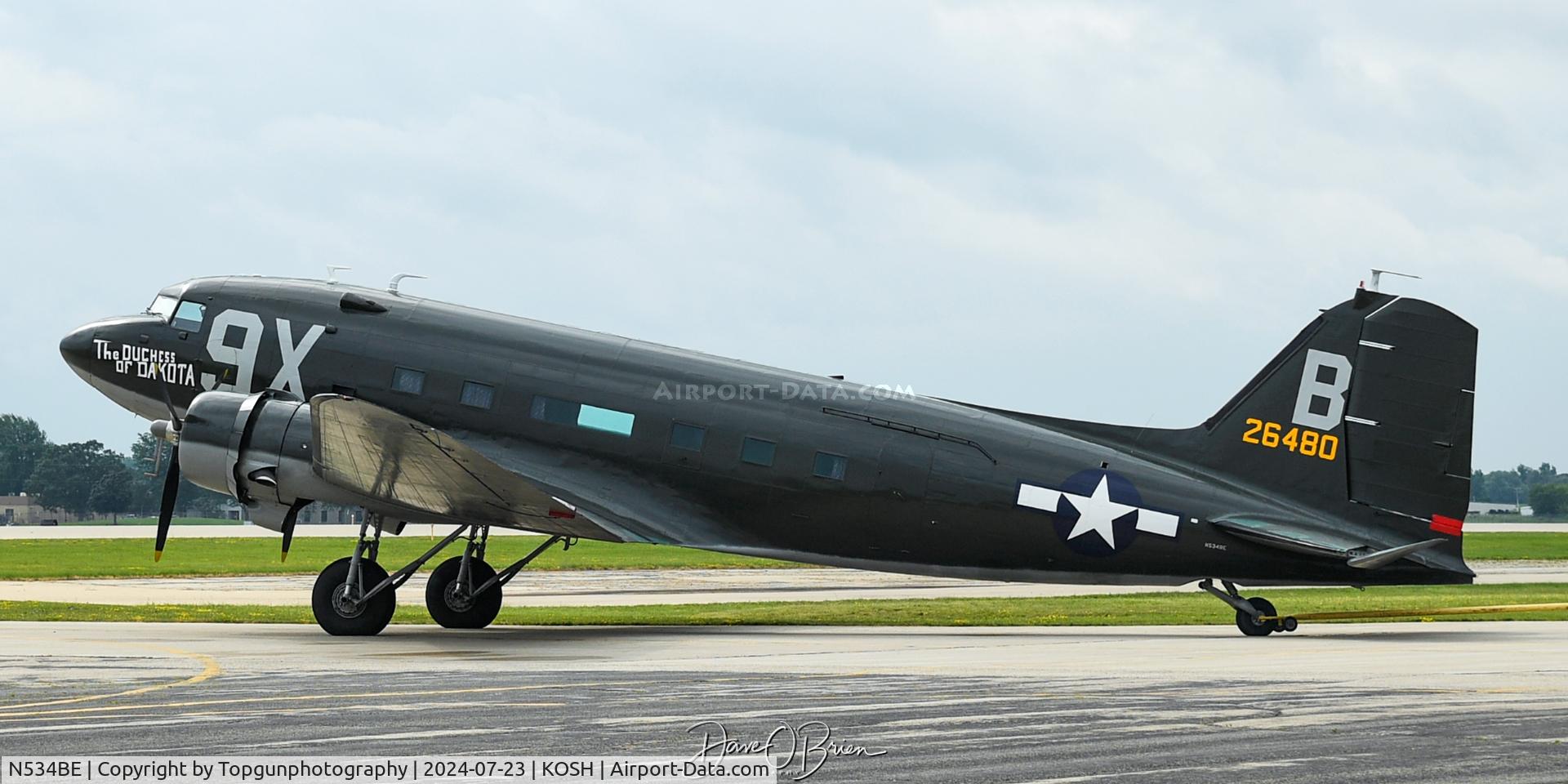N534BE, 1944 Douglas DC-3A-S1C3G C/N 4932, The Duchess of Dakota