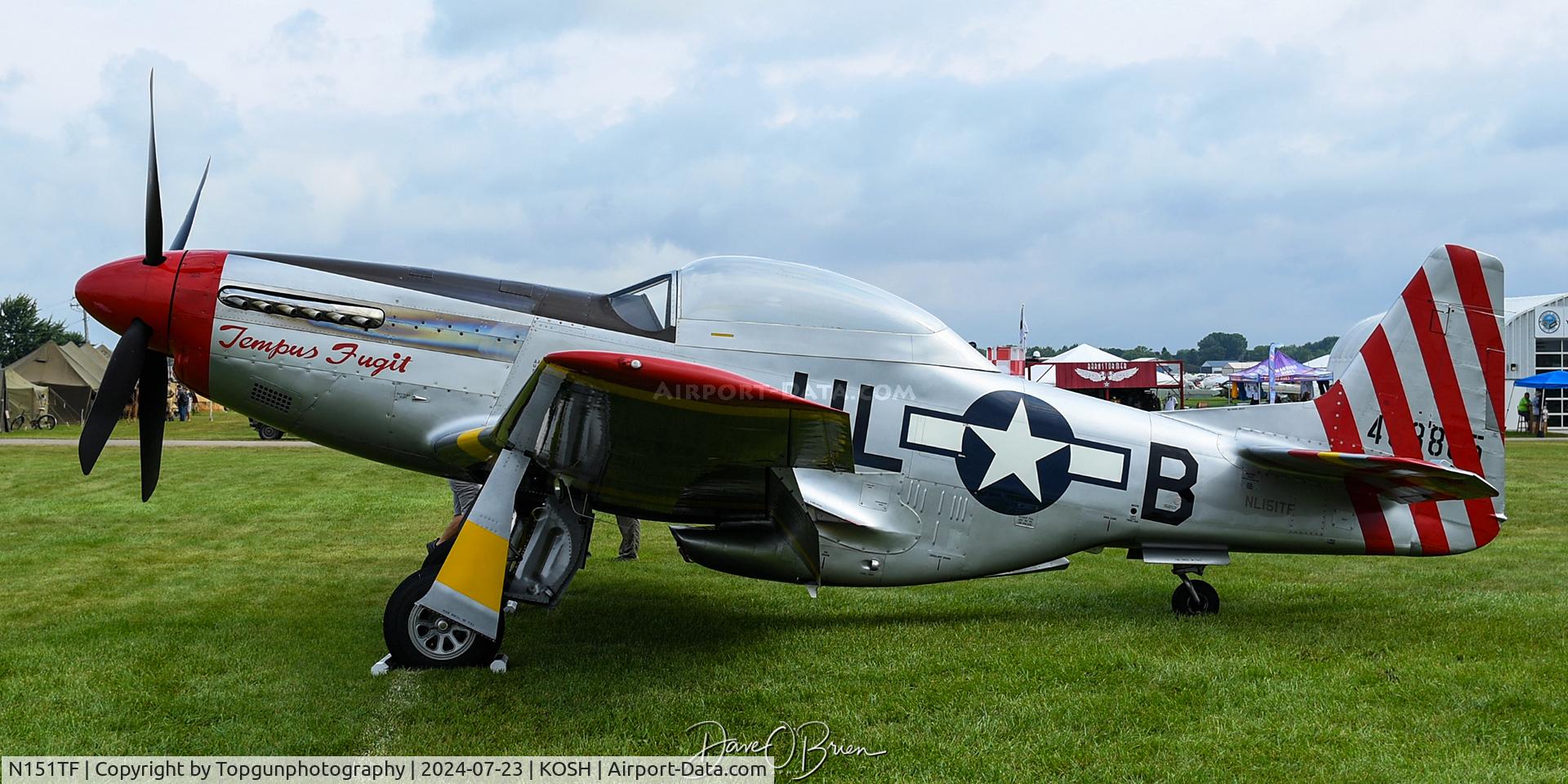 N151TF, 1944 North American P-51D Mustang C/N 122-31591 (44-63865), Tempus Fugit = Time Flies