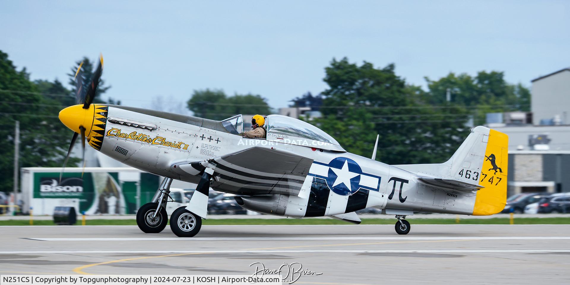 N251CS, North American F-51D Mustang C/N 44-74977N, Charlottes Chariot II