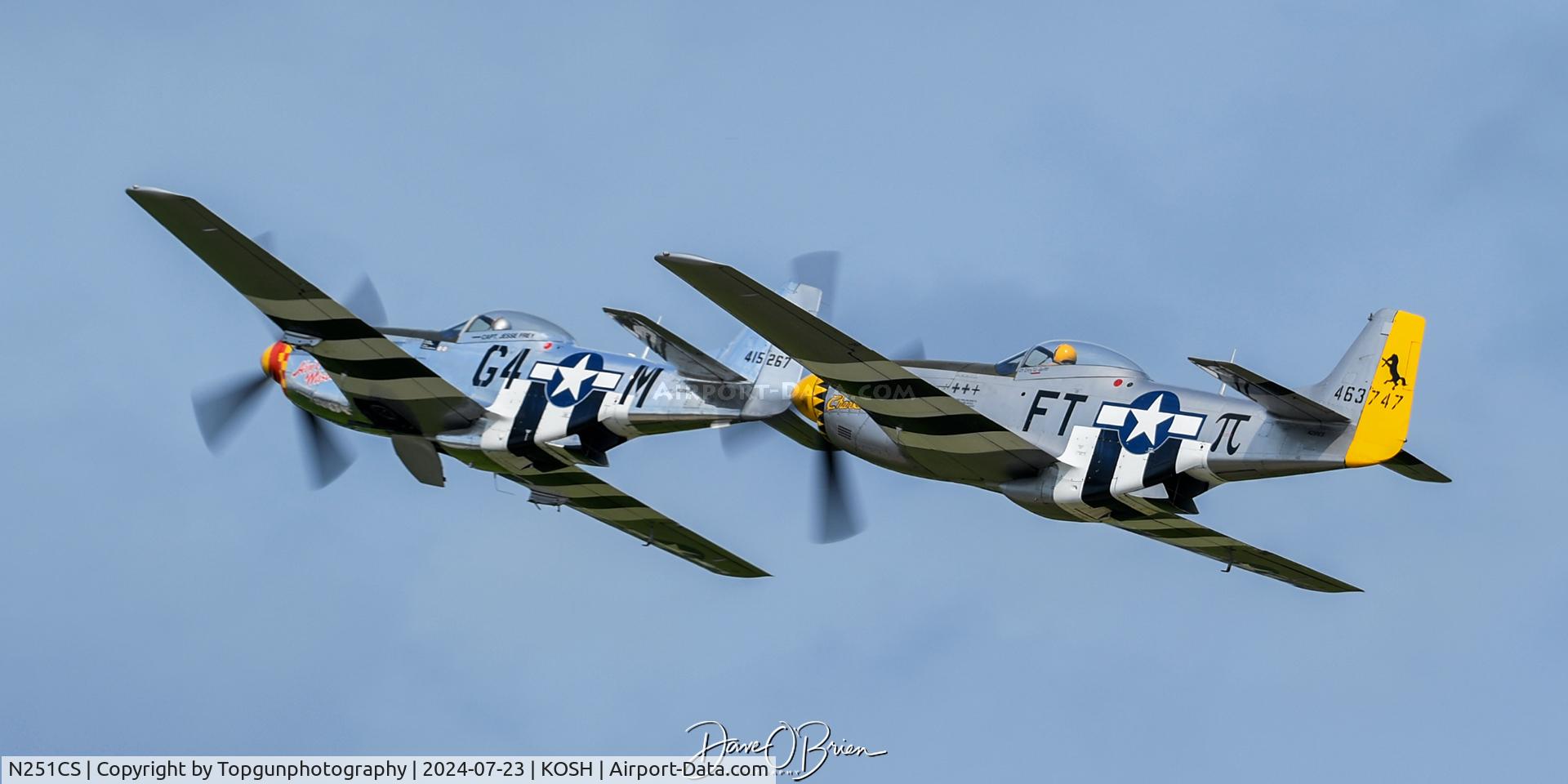 N251CS, North American F-51D Mustang C/N 44-74977N, Mustang Alley