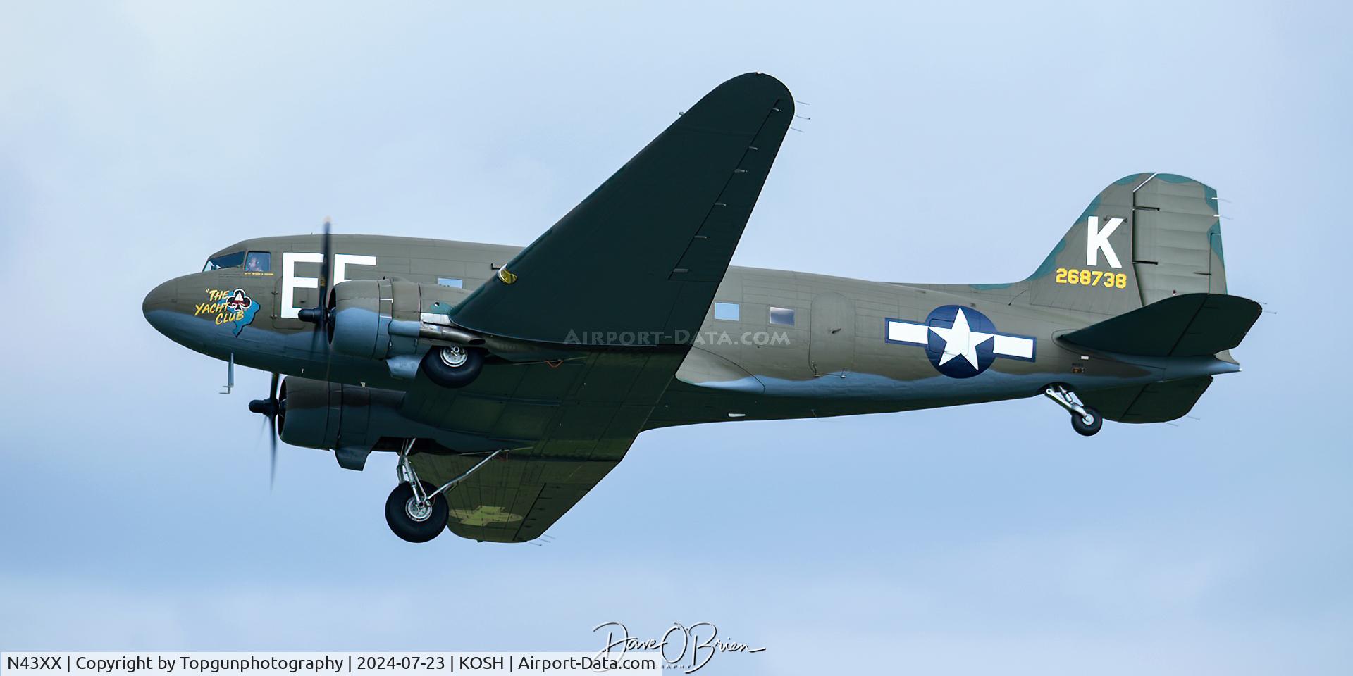 N43XX, 1943 Douglas DC-3A-S1C3G (C-53D) C/N 11665, YACHT CLUB