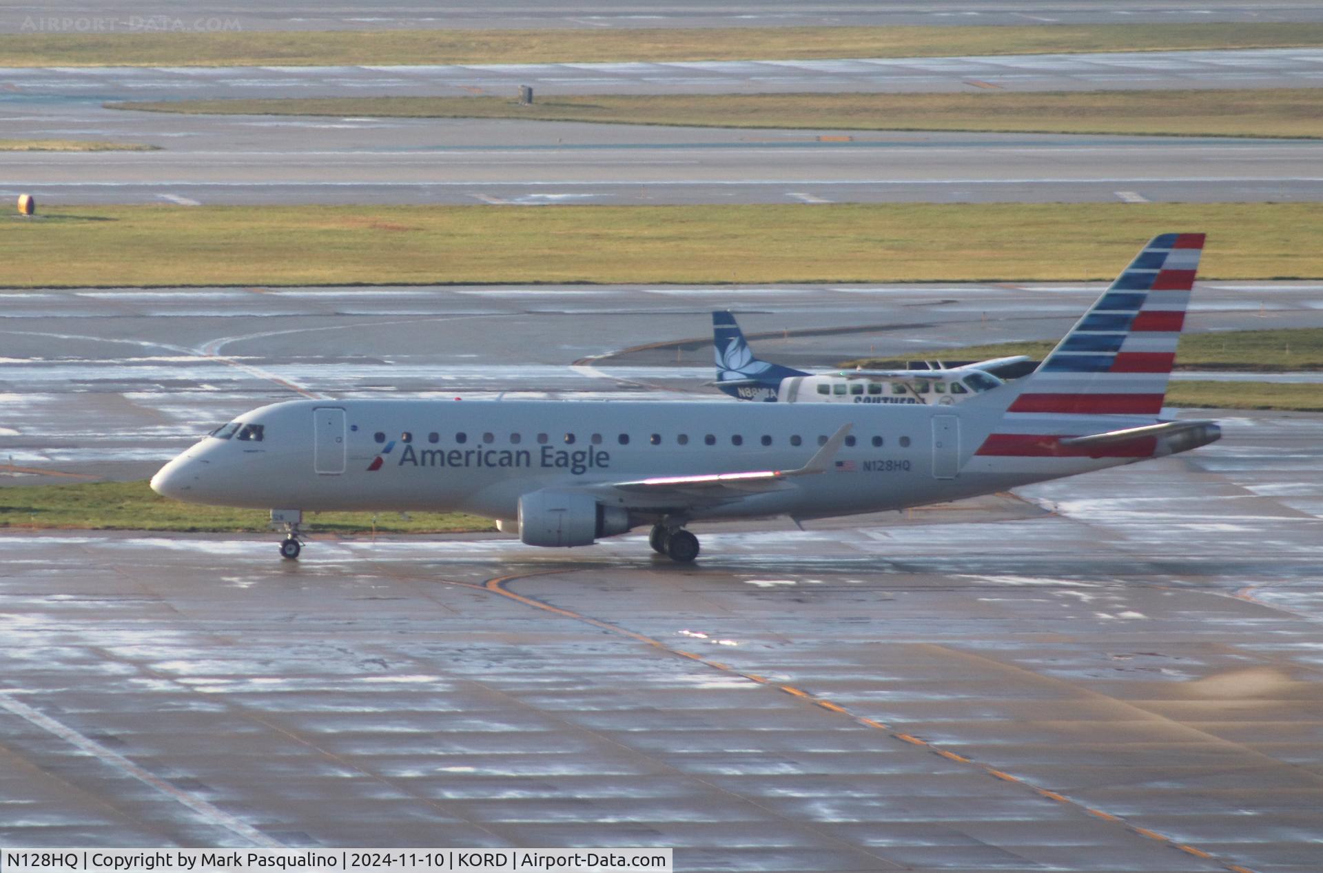 N128HQ, 2008 Embraer 175LR (ERJ-170-200LR) C/N 17000208, ERJ-170-200LR