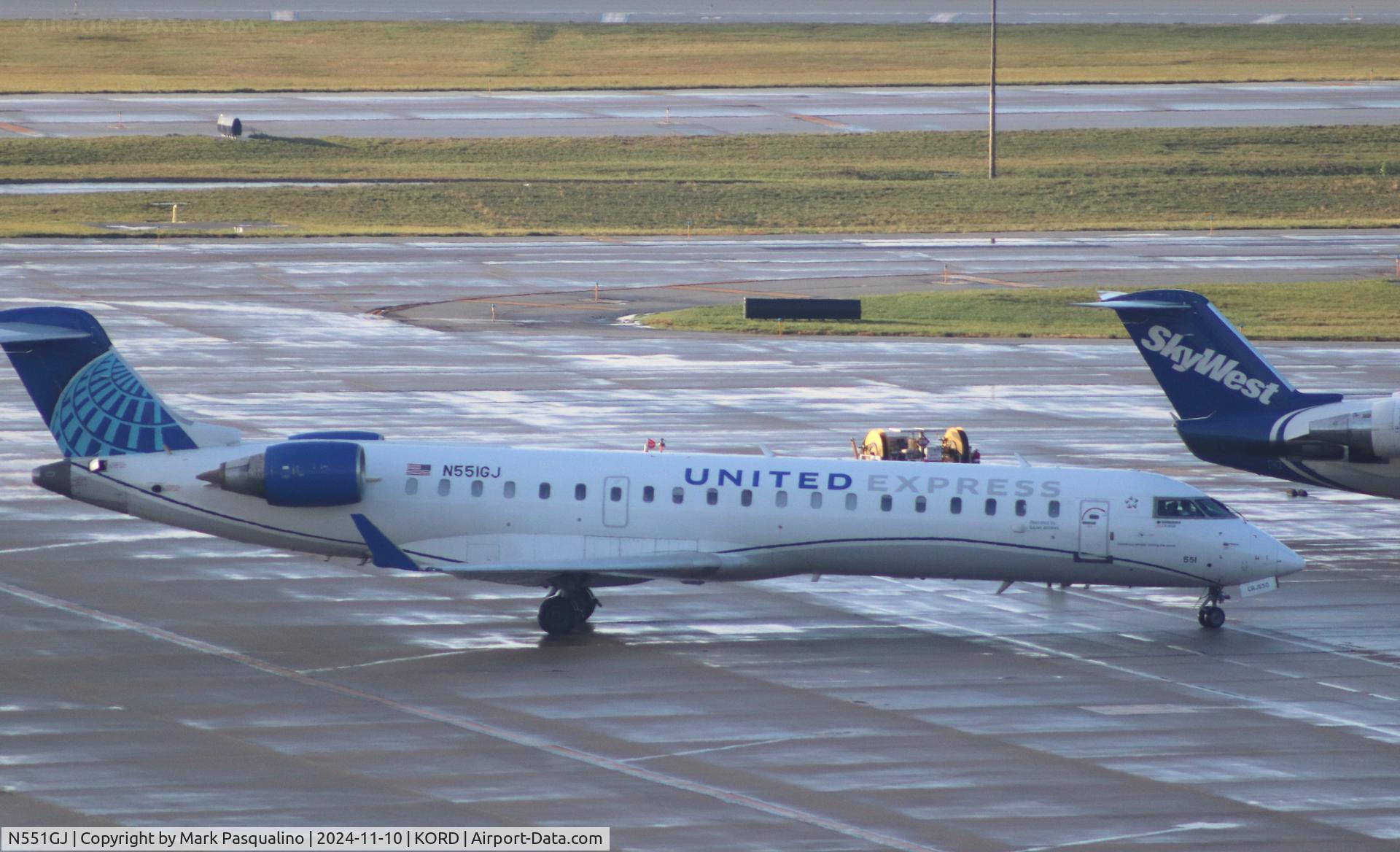 N551GJ, Bombardier CRJ-702 (CL-600-2C10) Regional Jet C/N 10283, CL-600-2C10