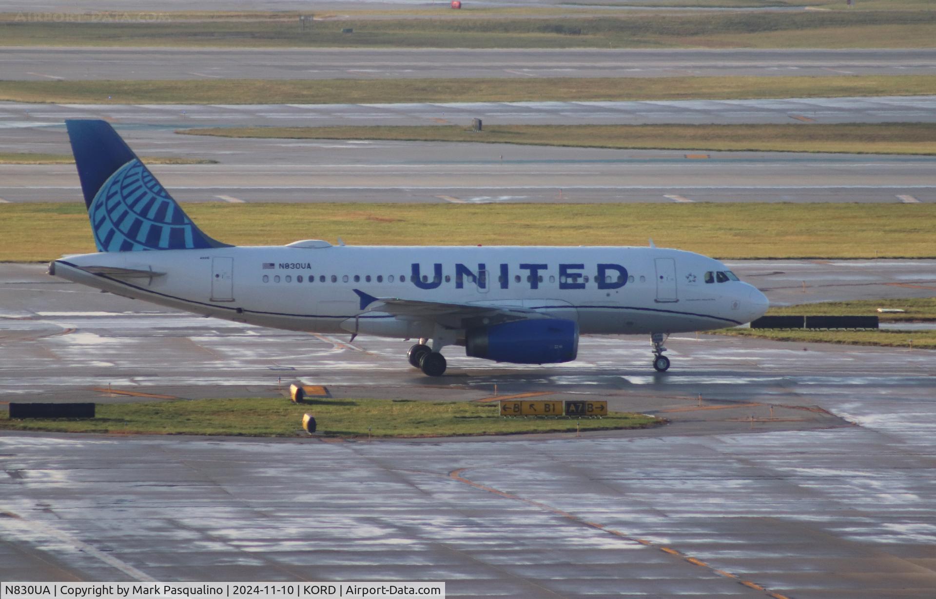 N830UA, 2000 Airbus A319-131 C/N 1243, Airbus A319-131