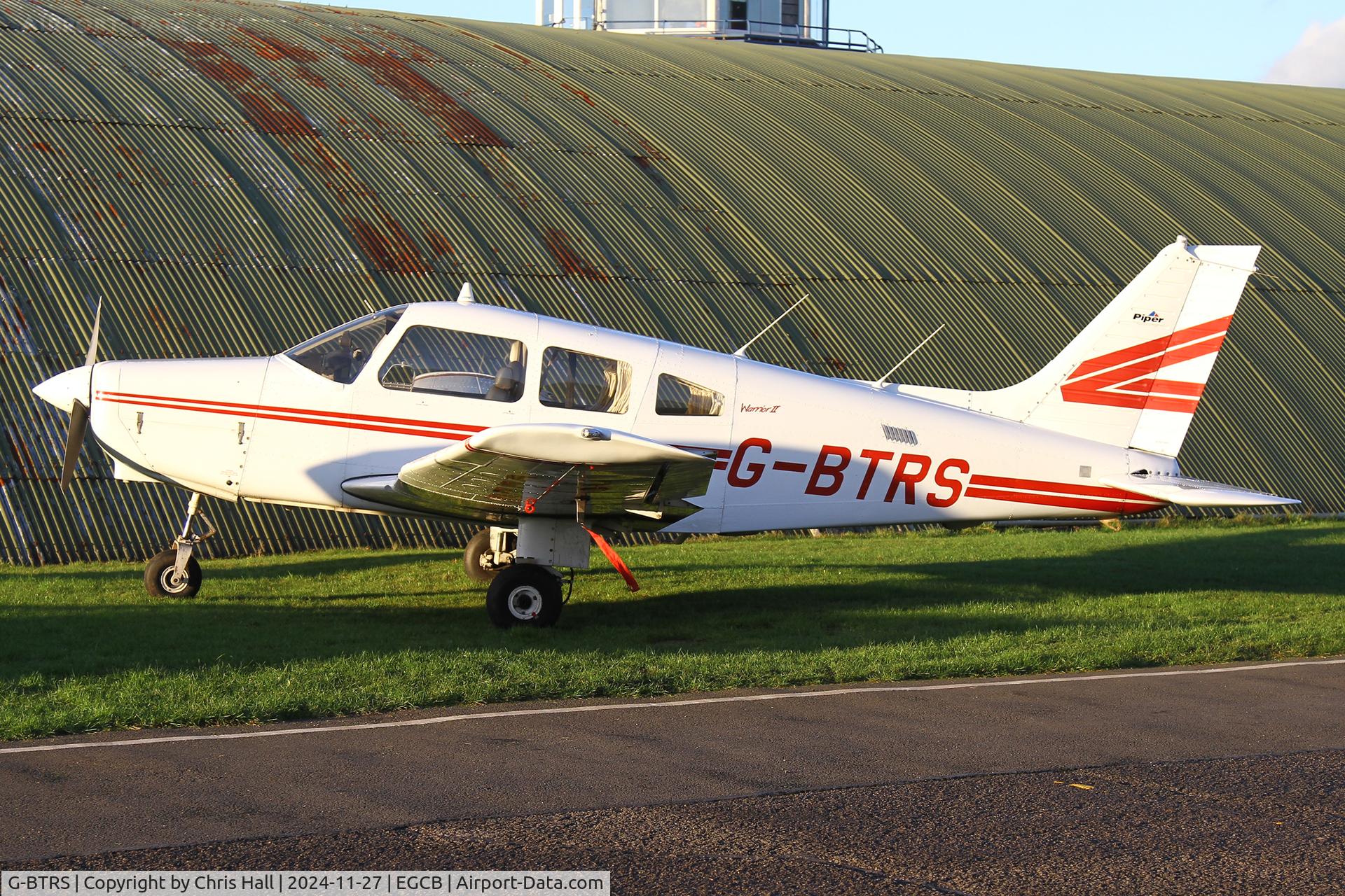 G-BTRS, 1981 Piper PA-28-161 Cherokee Warrior II C/N 28-8116004, Barton