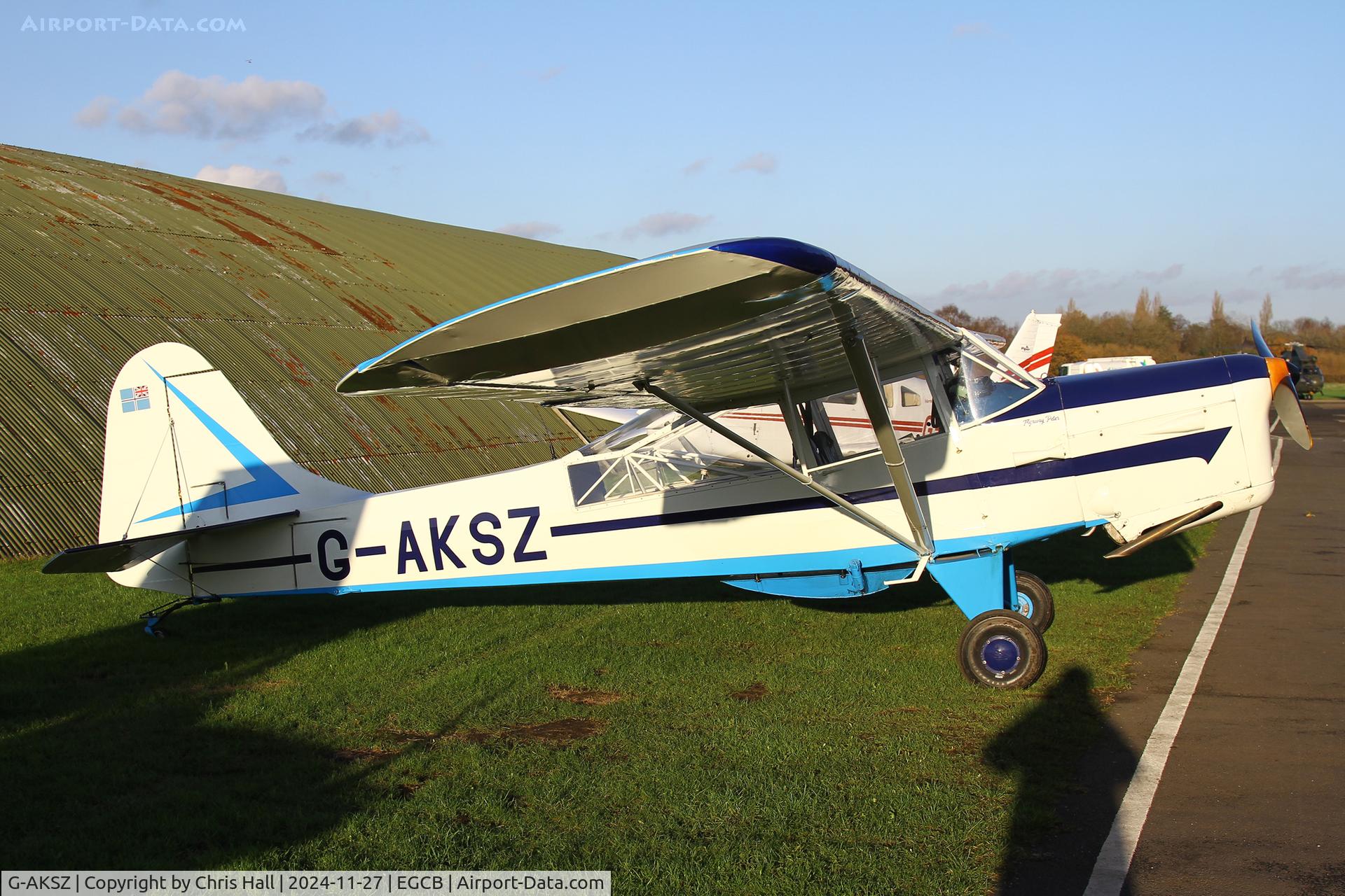 G-AKSZ, 1945 Taylorcraft J Auster 5 C/N 1503, Barton