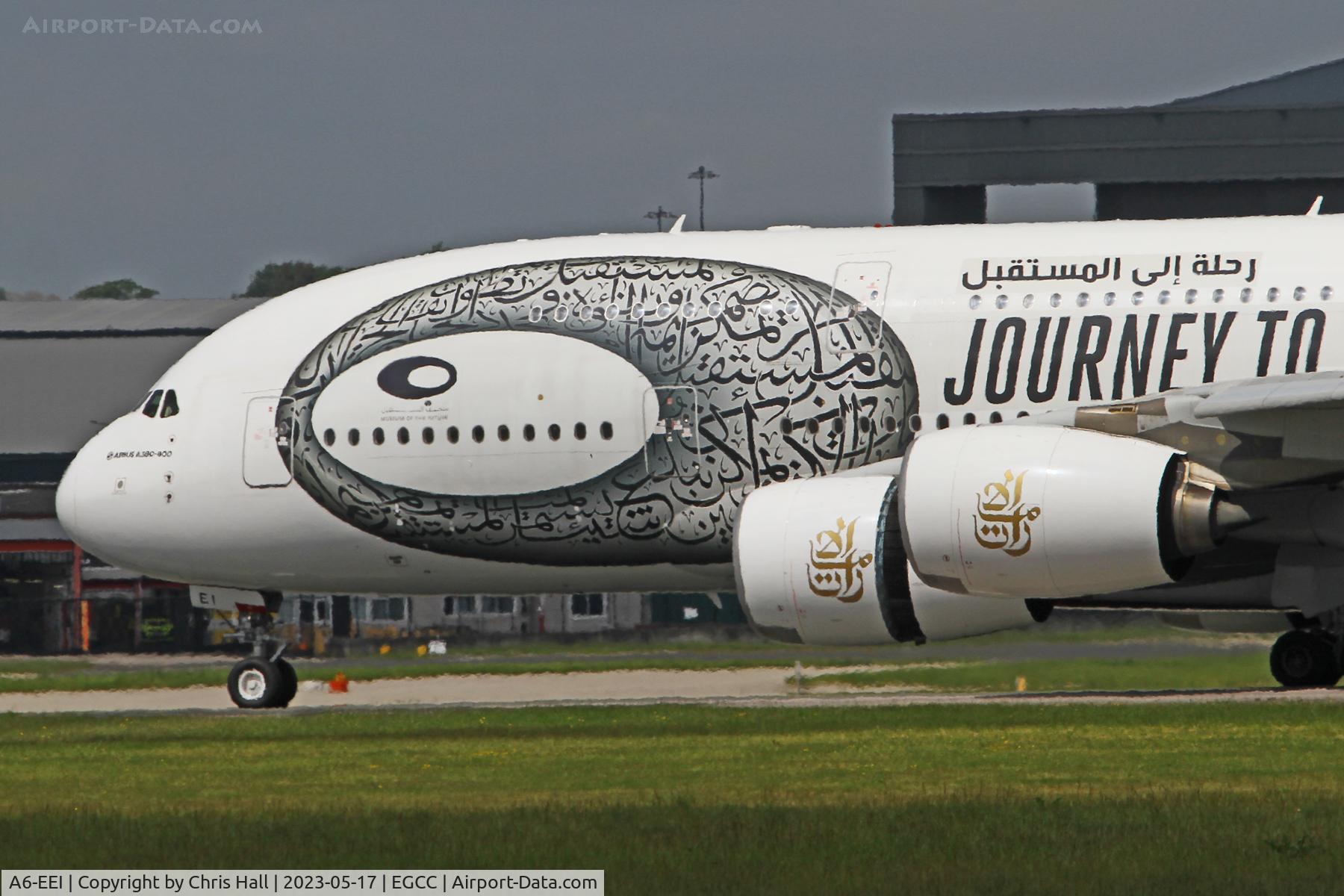 A6-EEI, 2012 Airbus A380-861 C/N 123, Manchester
