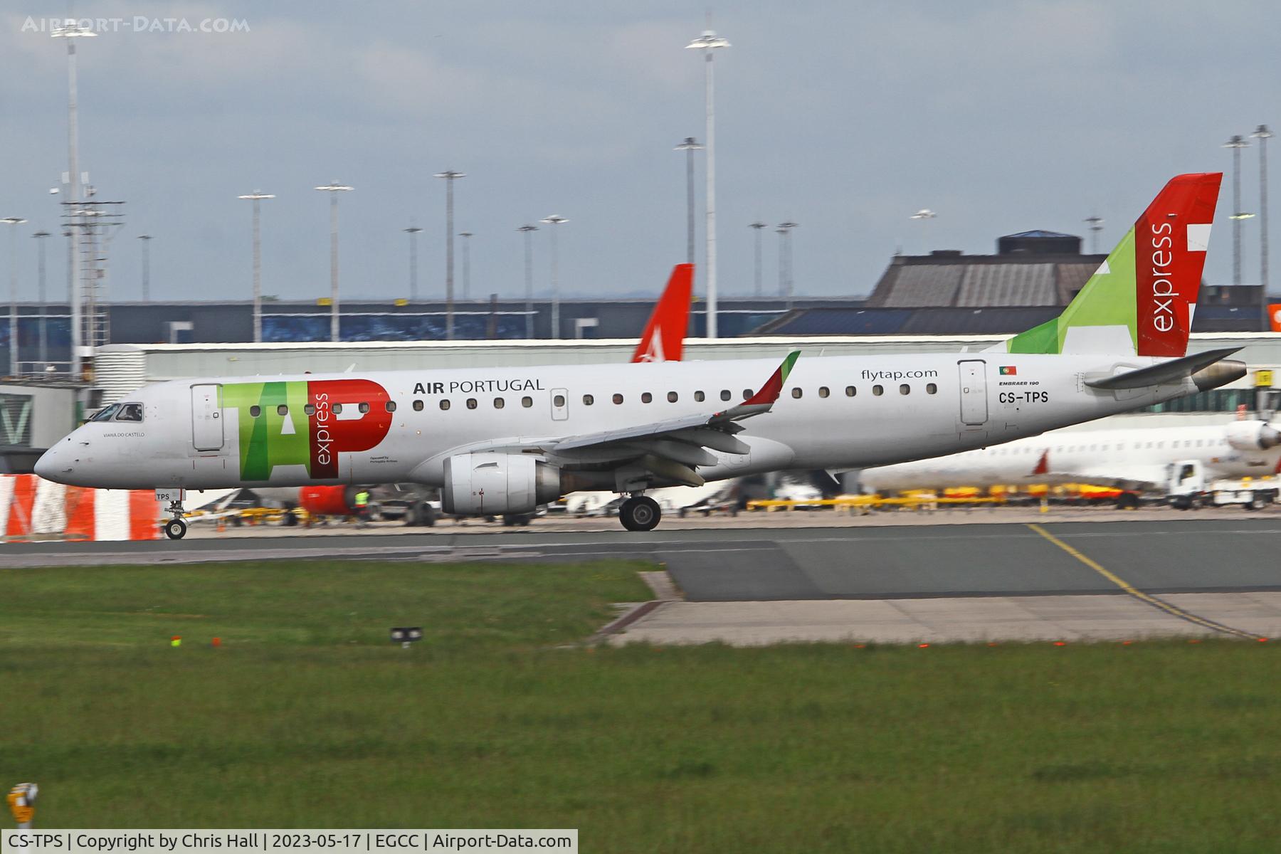 CS-TPS, 2011 Embraer 190LR (ERJ-190-100LR) C/N 19000493, Manchester