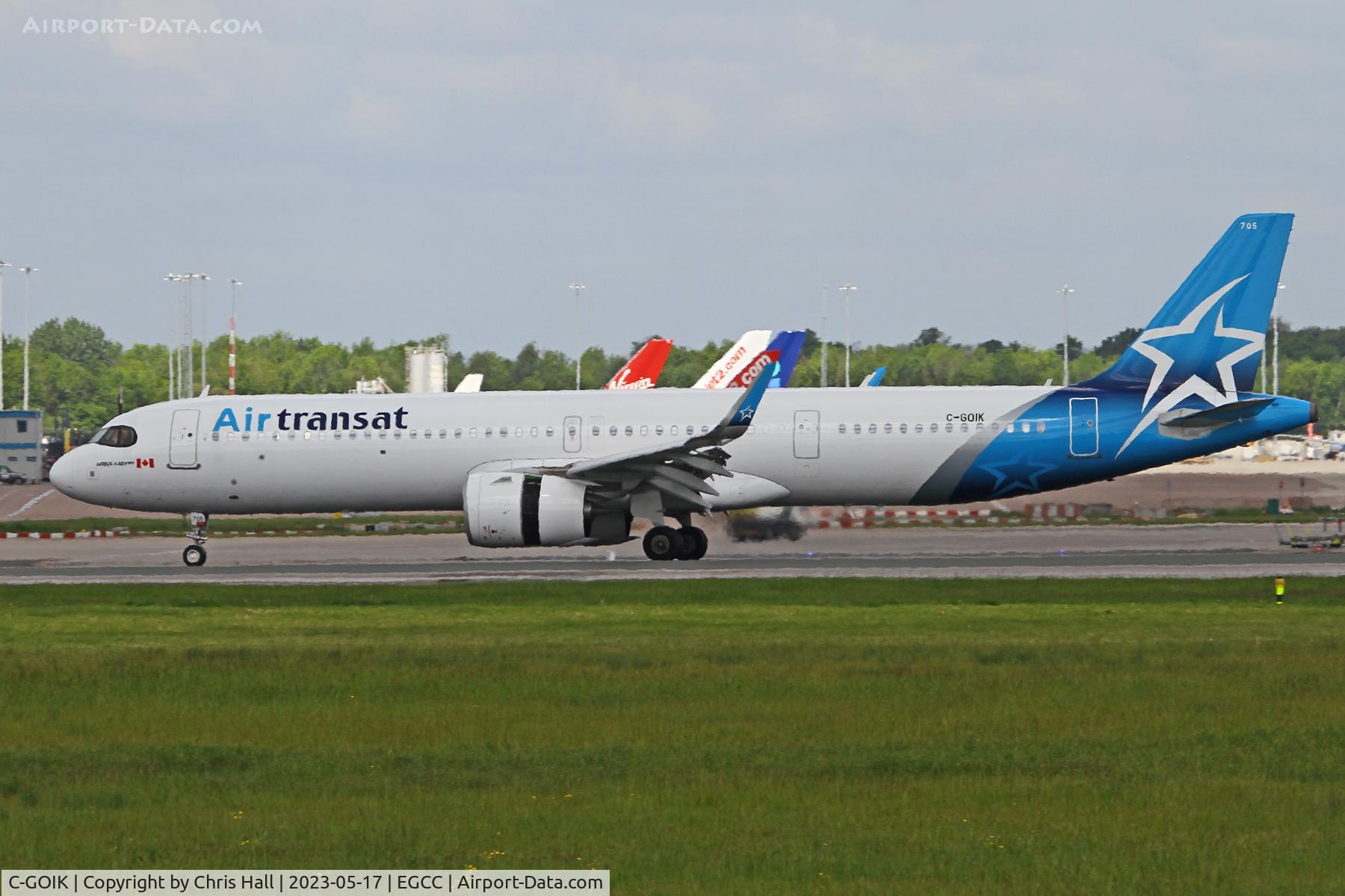C-GOIK, 2020 Airbus A321-271NX C/N 9419, Manchester