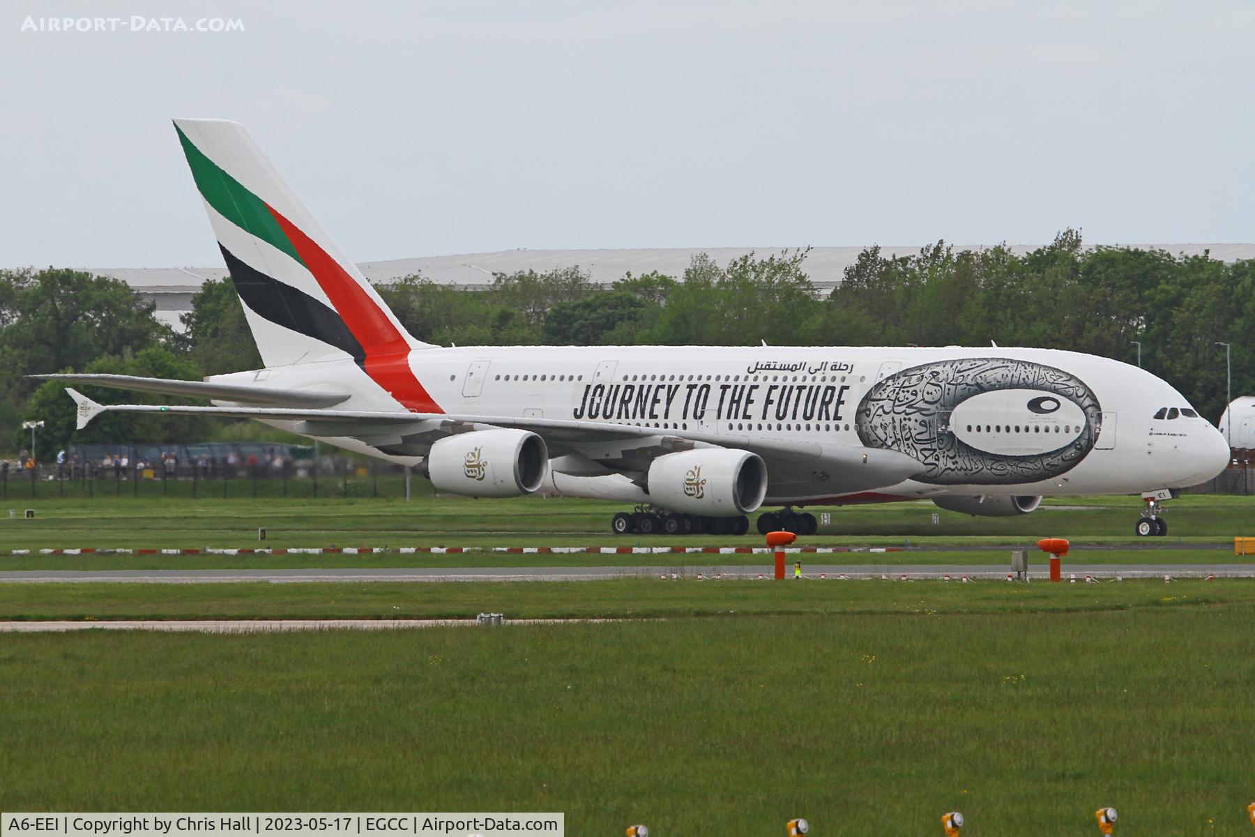 A6-EEI, 2012 Airbus A380-861 C/N 123, Manchester