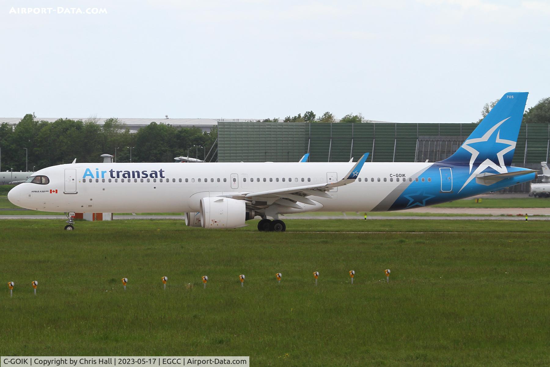 C-GOIK, 2020 Airbus A321-271NX C/N 9419, Manchester